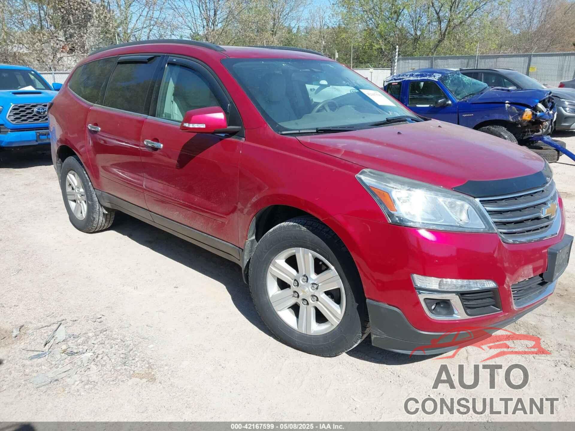 CHEVROLET TRAVERSE 2014 - 1GNKVHKD7EJ254810