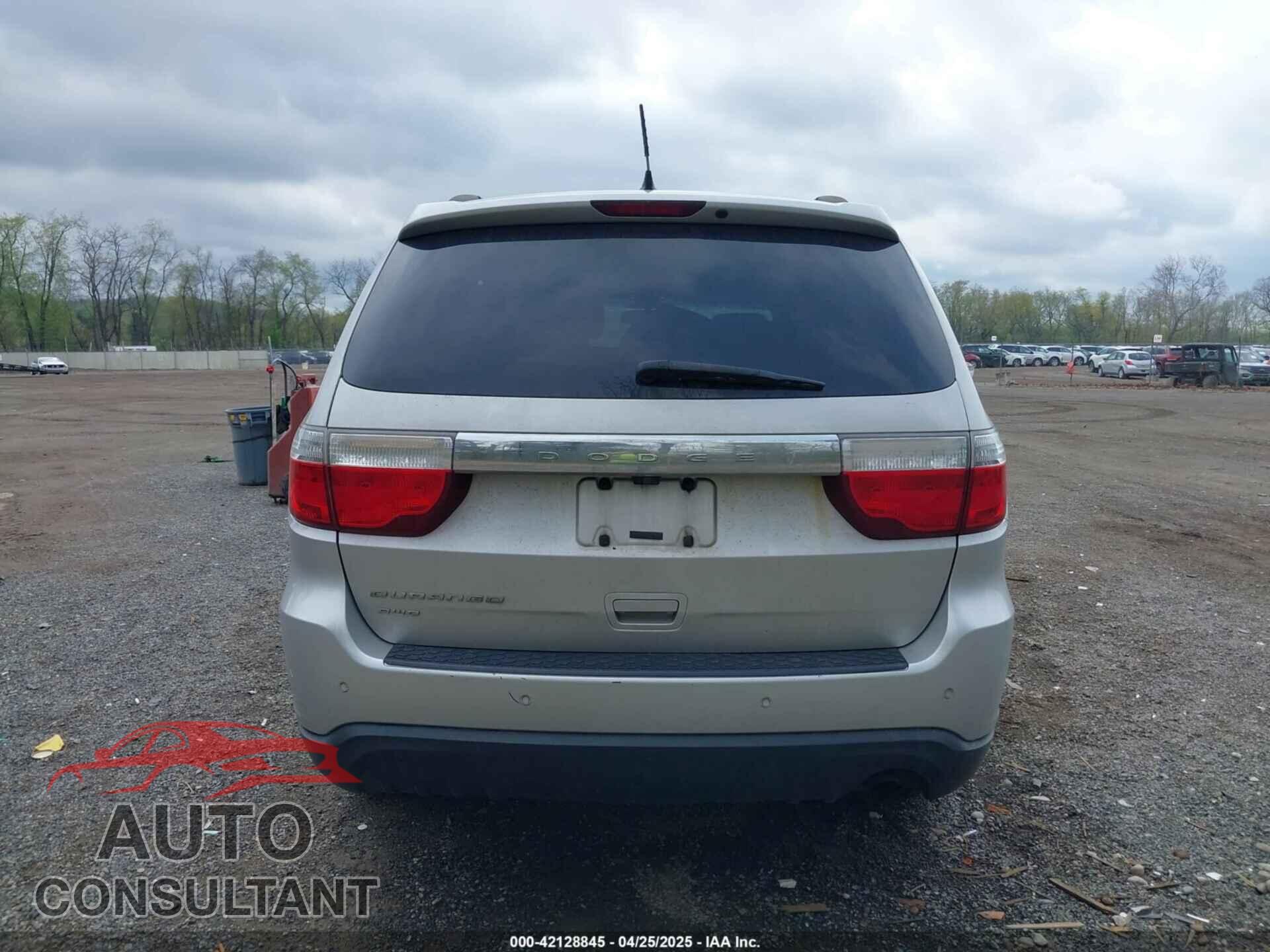 DODGE DURANGO 2012 - 1C4RDJAGXCC207365