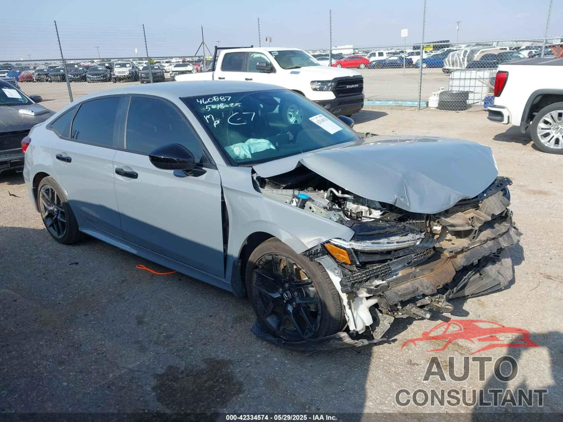HONDA CIVIC 2025 - 2HGFE2F51SH545375