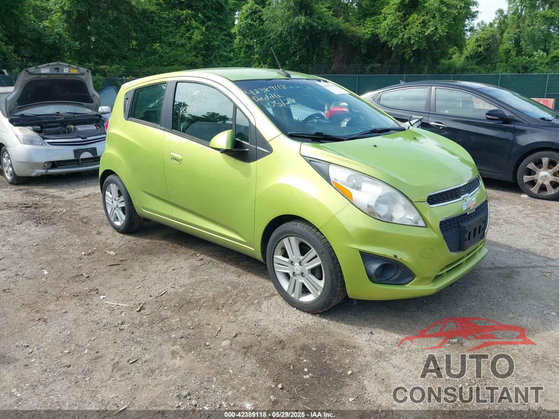 CHEVROLET SPARK 2013 - KL8CB6S92DC516413