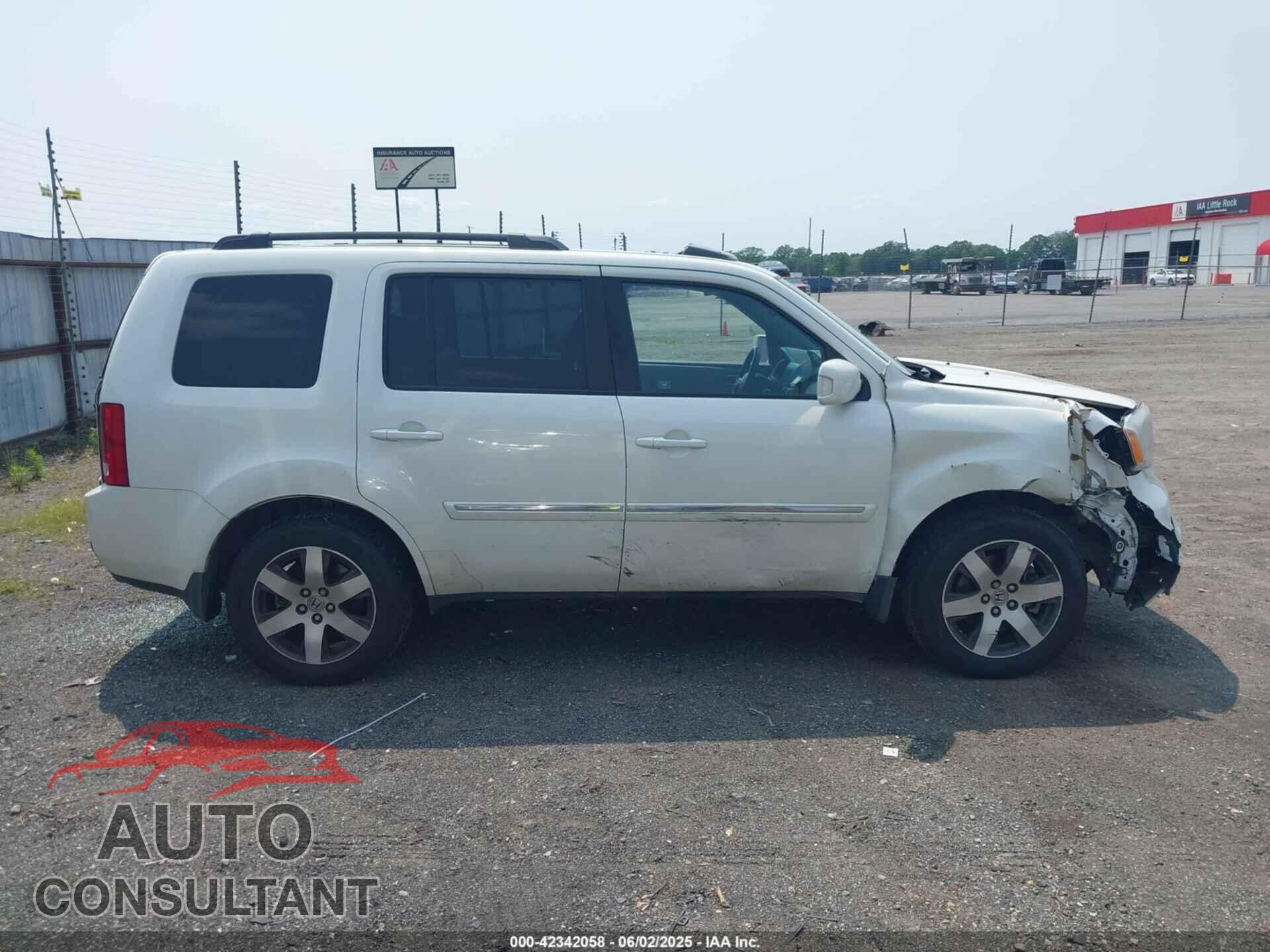 HONDA PILOT 2012 - 5FNYF4H99CB063258