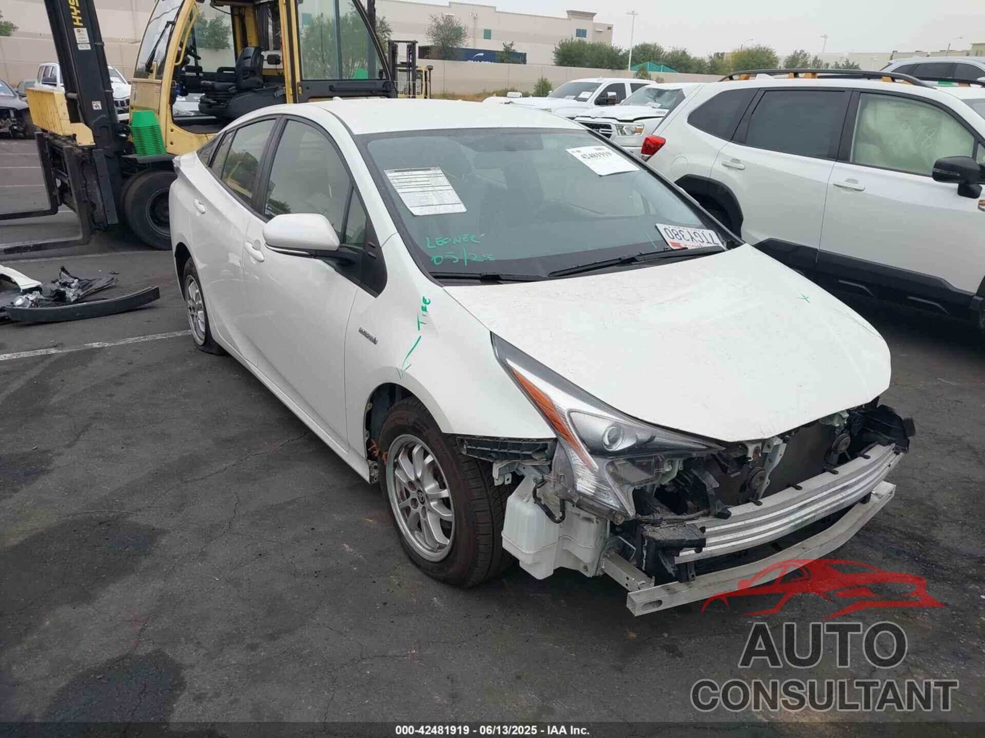TOYOTA PRIUS 2016 - JTDKBRFU0G3003930