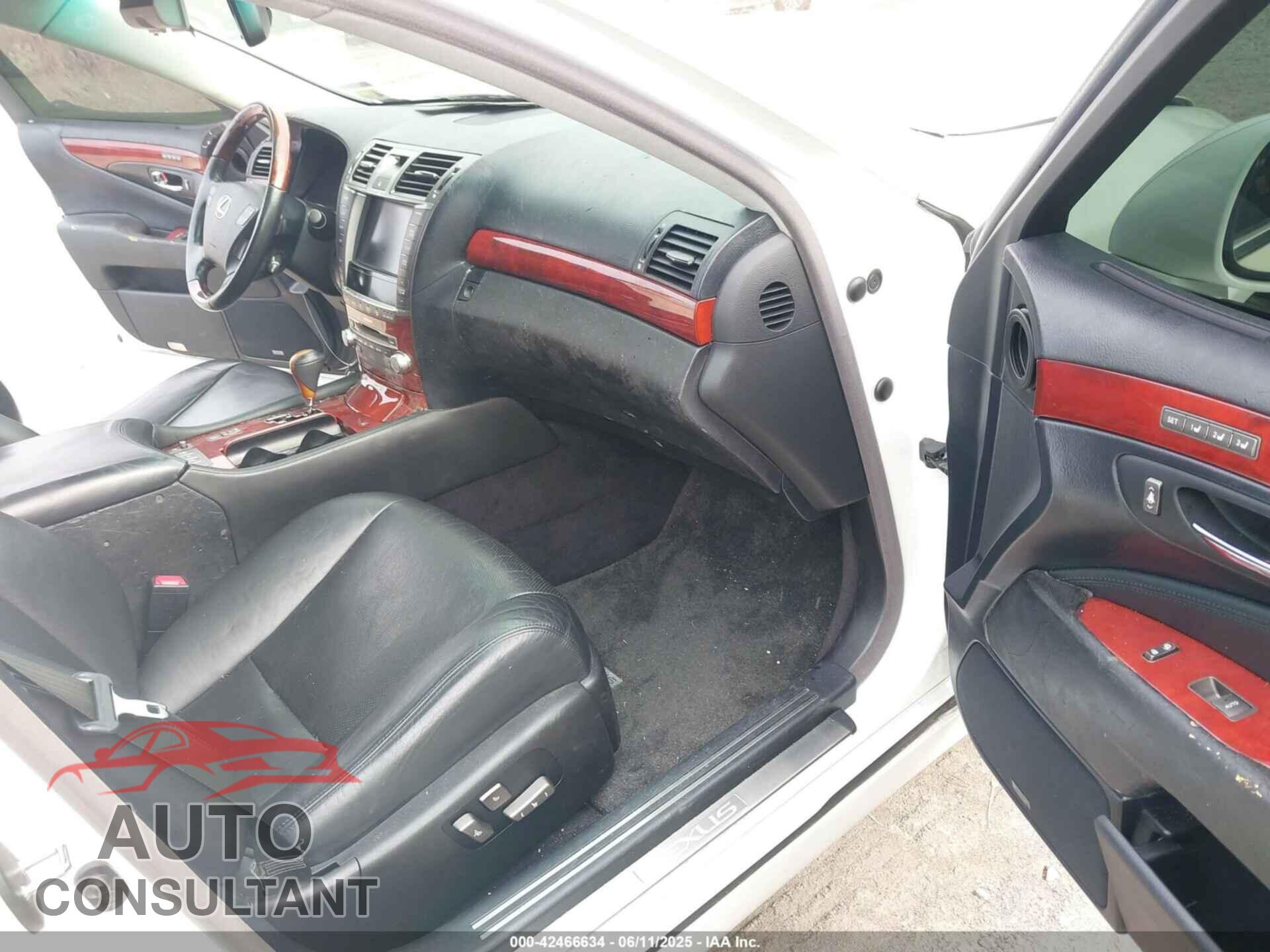 LEXUS LS 2012 - JTHGL5EF3C5045004