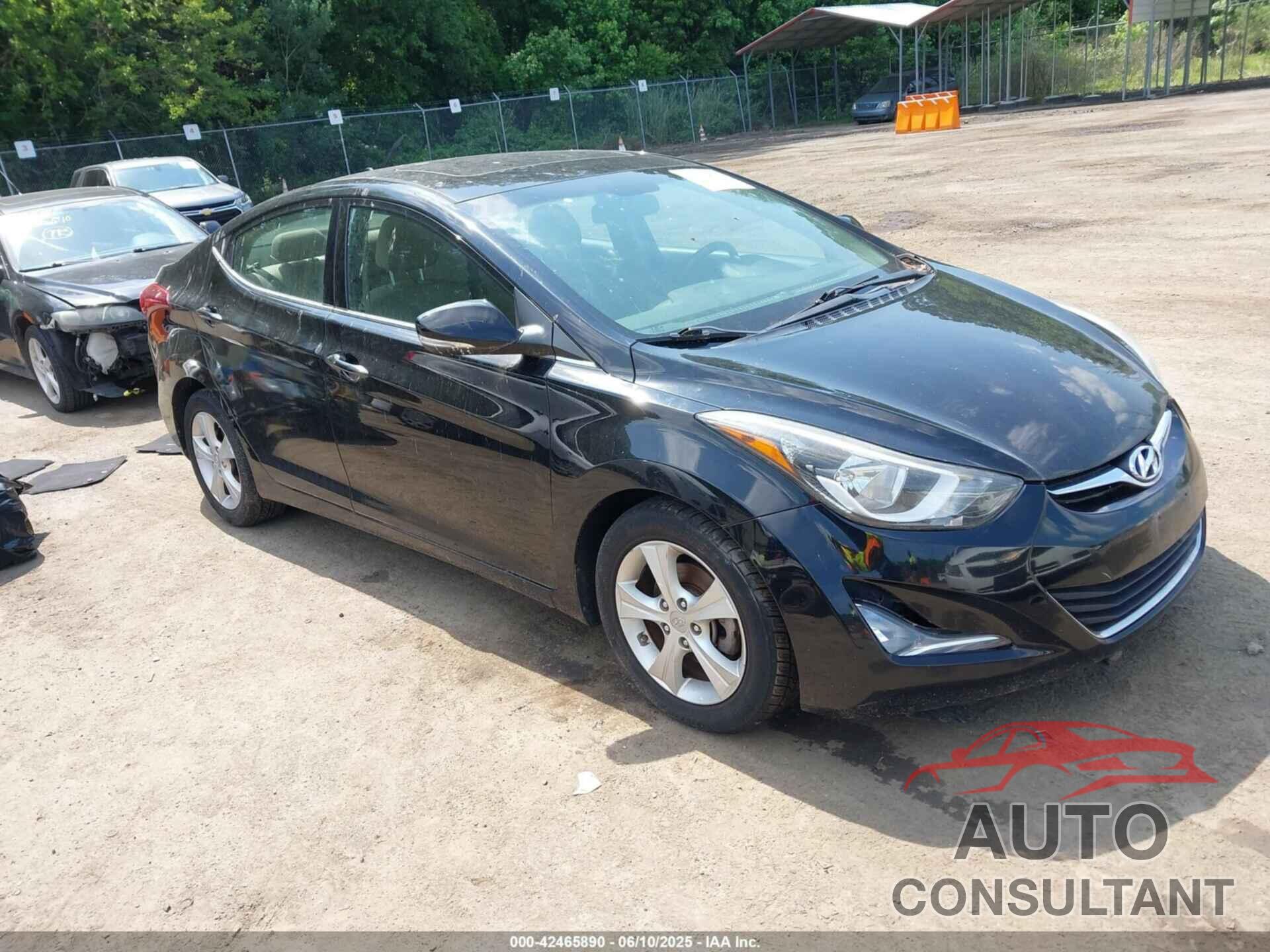 HYUNDAI ELANTRA 2016 - KMHDH4AE5GU501461
