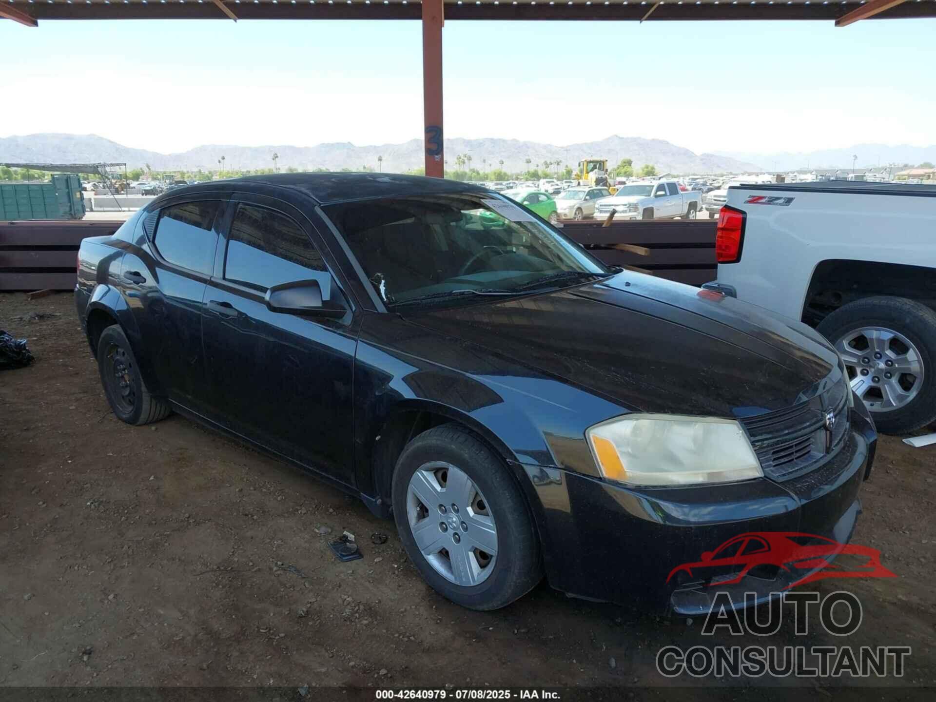 DODGE AVENGER 2010 - 1B3CC4FB4AN158450