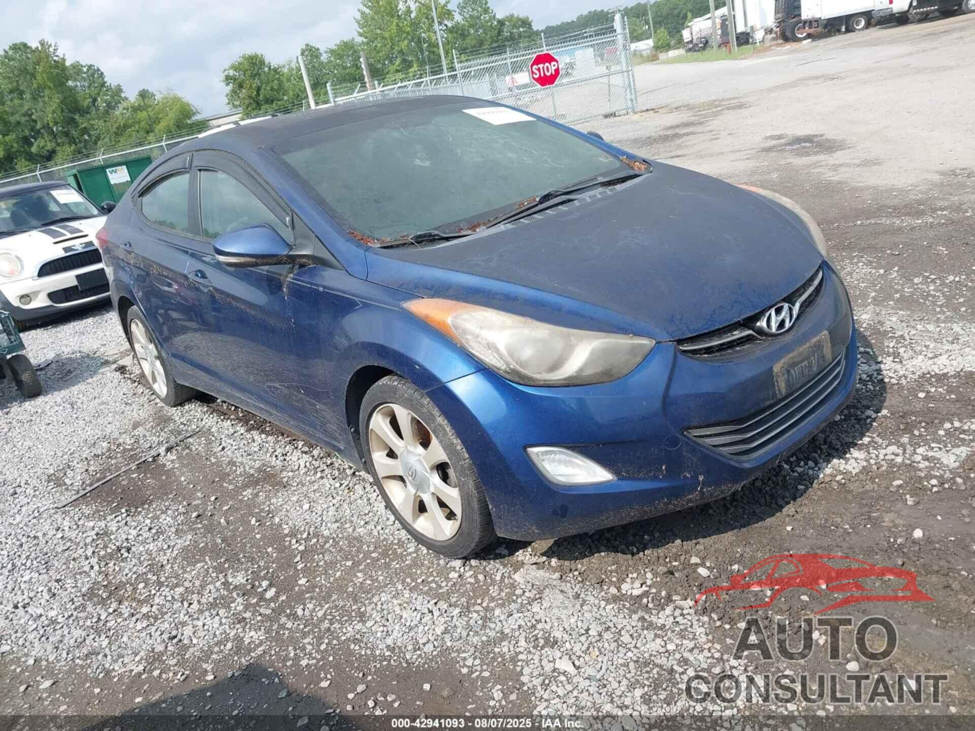 HYUNDAI ELANTRA 2013 - KMHDH4AE3DU688713
