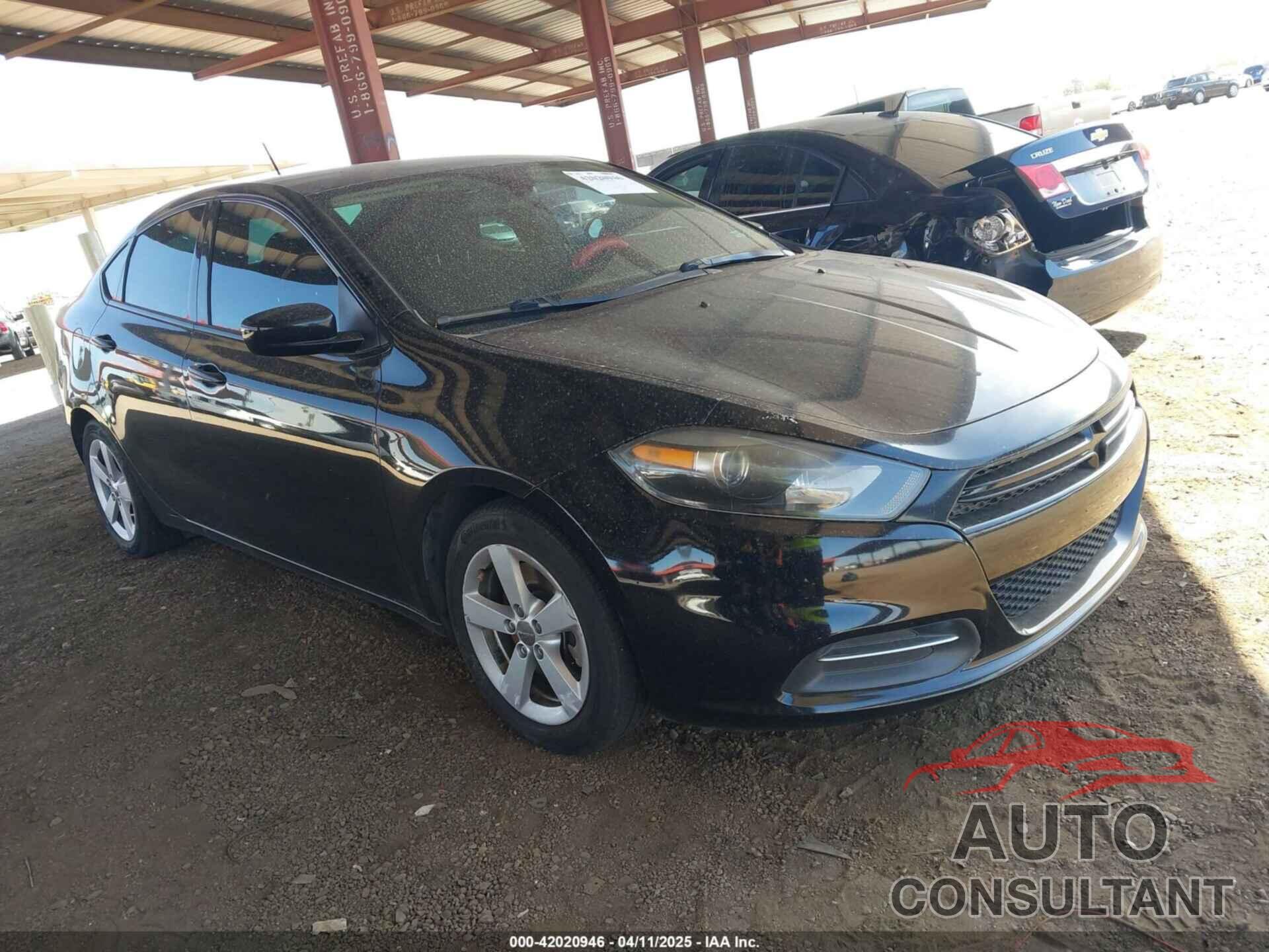 DODGE DART 2015 - 1C3CDFBH3FD199560