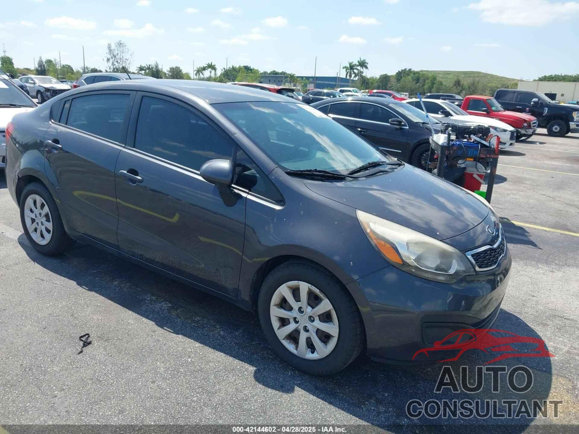KIA RIO 2012 - KNADN4A32C6063618