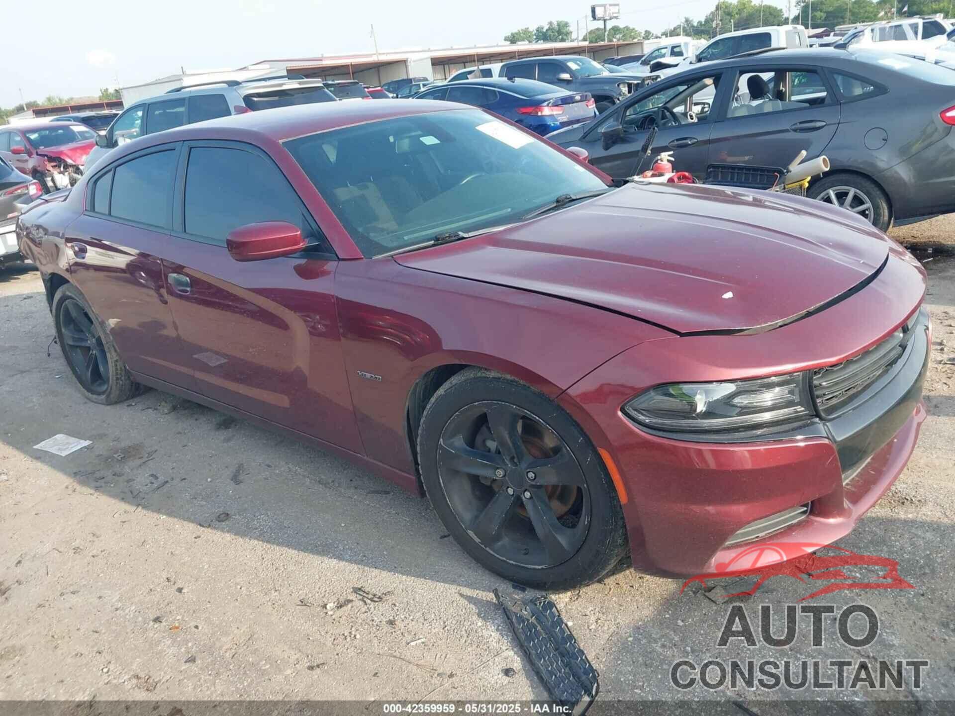 DODGE CHARGER 2018 - 2C3CDXCT8JH129265