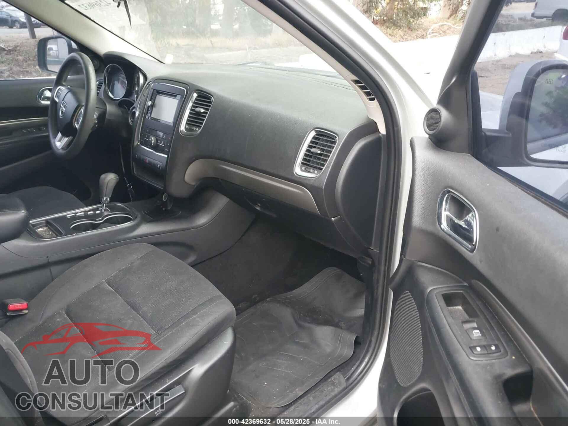 DODGE DURANGO 2012 - 1C4RDHAG5CC216838