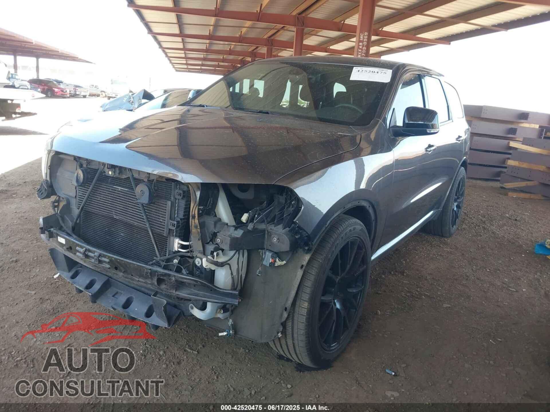 DODGE DURANGO 2017 - 1C4SDHCT1HC950735