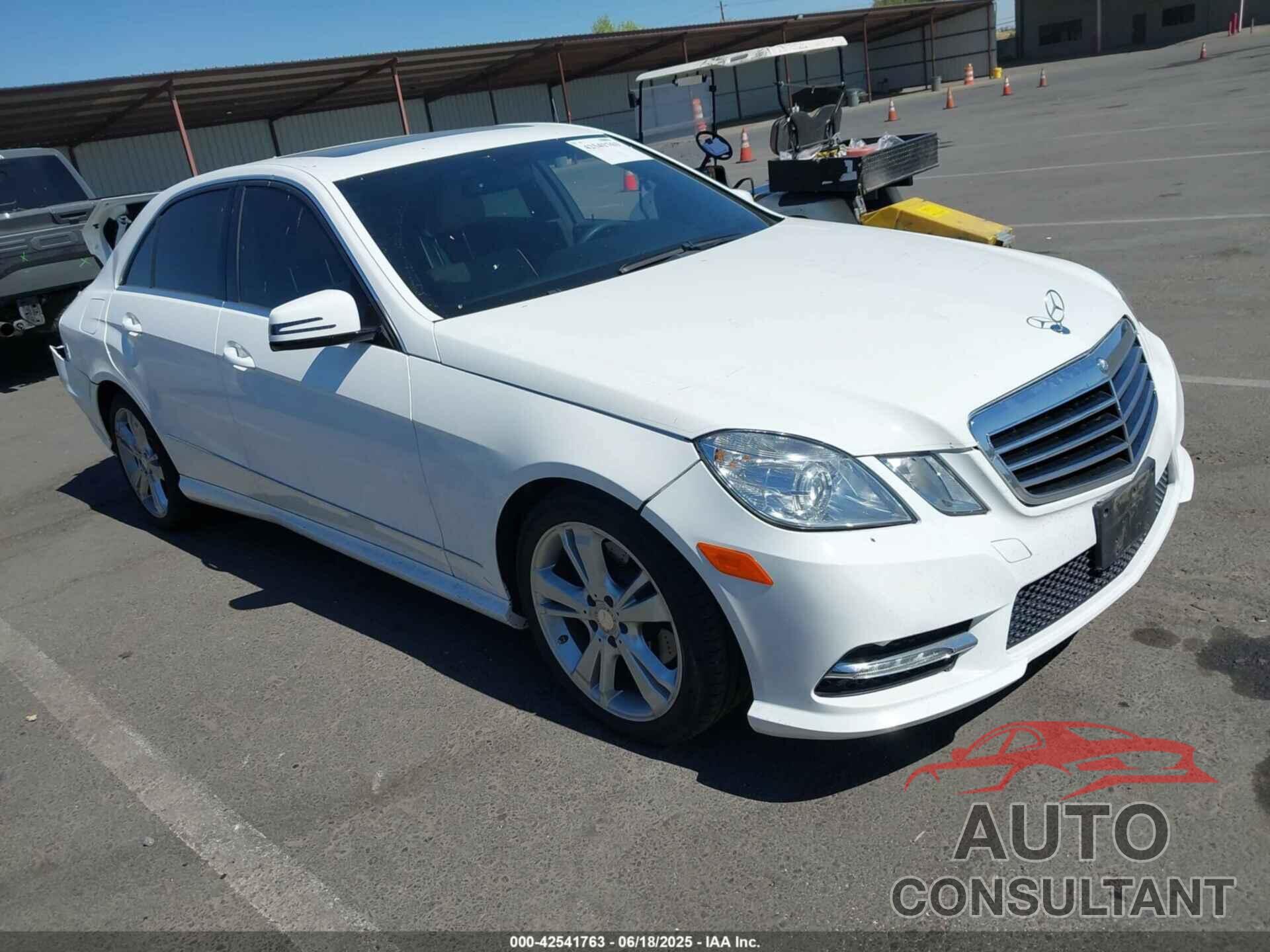 MERCEDES-BENZ E 350 2013 - WDDHF5KBXDA764490