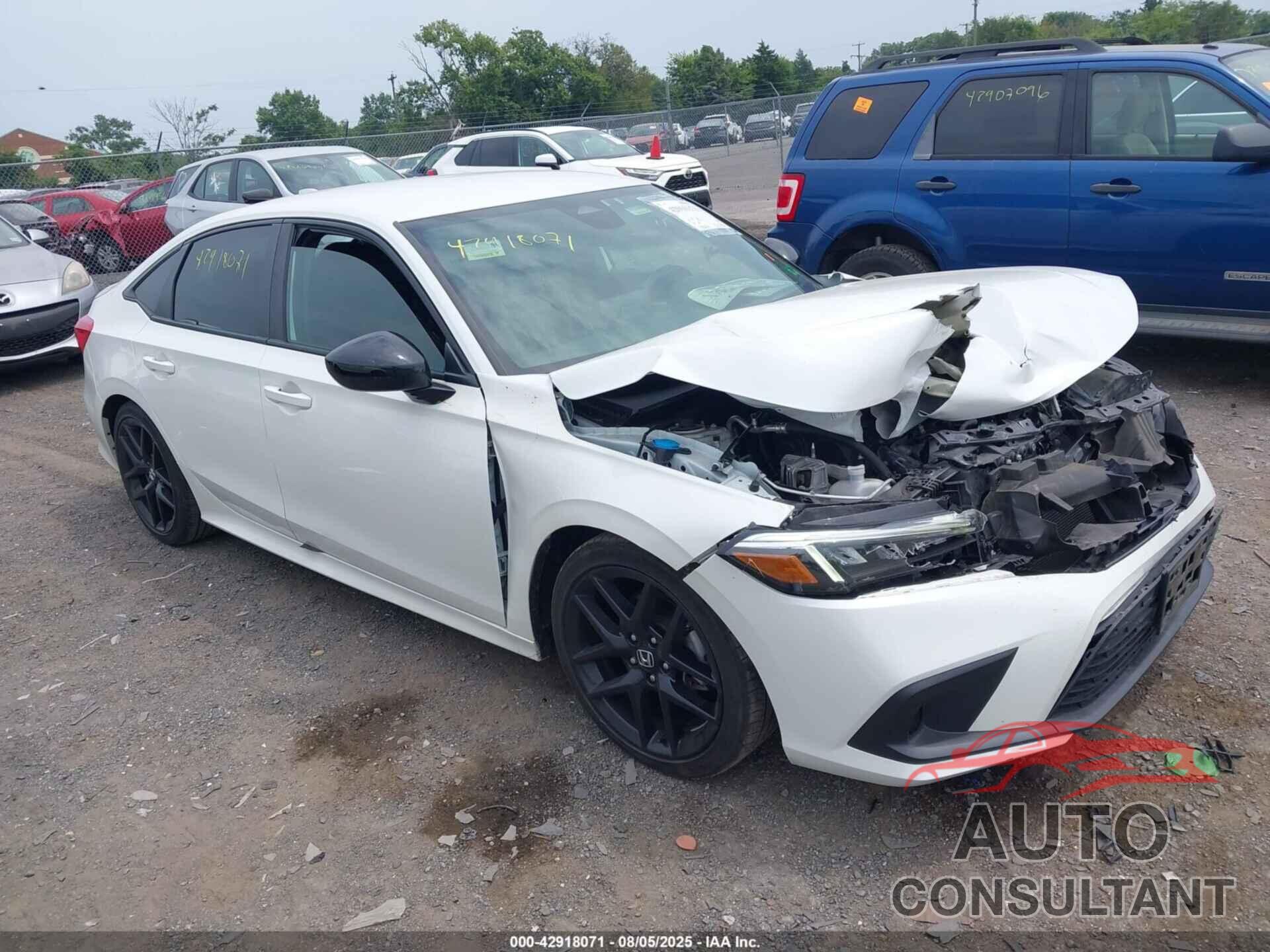 HONDA CIVIC 2023 - 2HGFE2F52PH544758