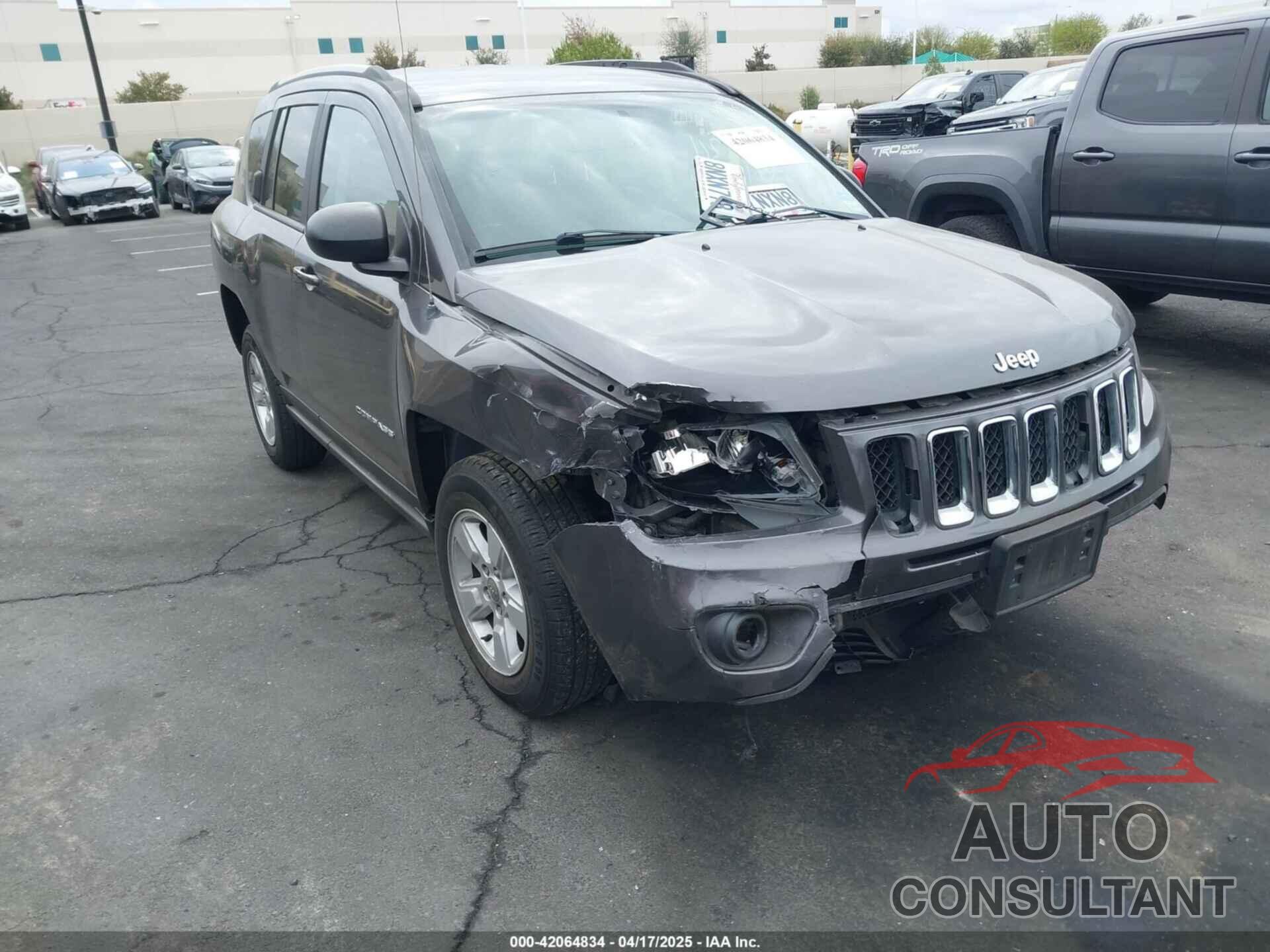 JEEP COMPASS 2017 - 1C4NJCBB6HD134437