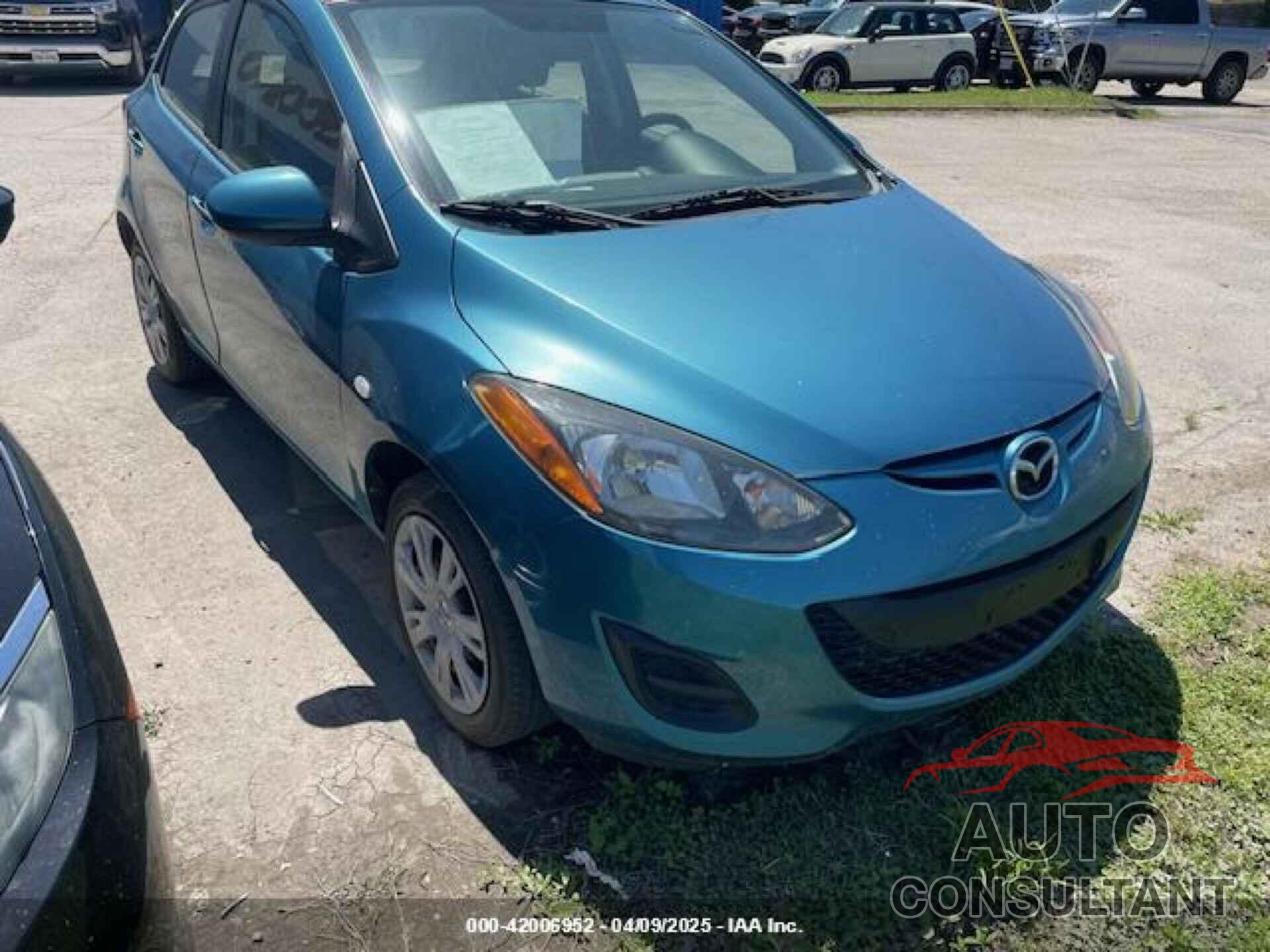 MAZDA MAZDA2 2011 - JM1DE1HY7B0116561