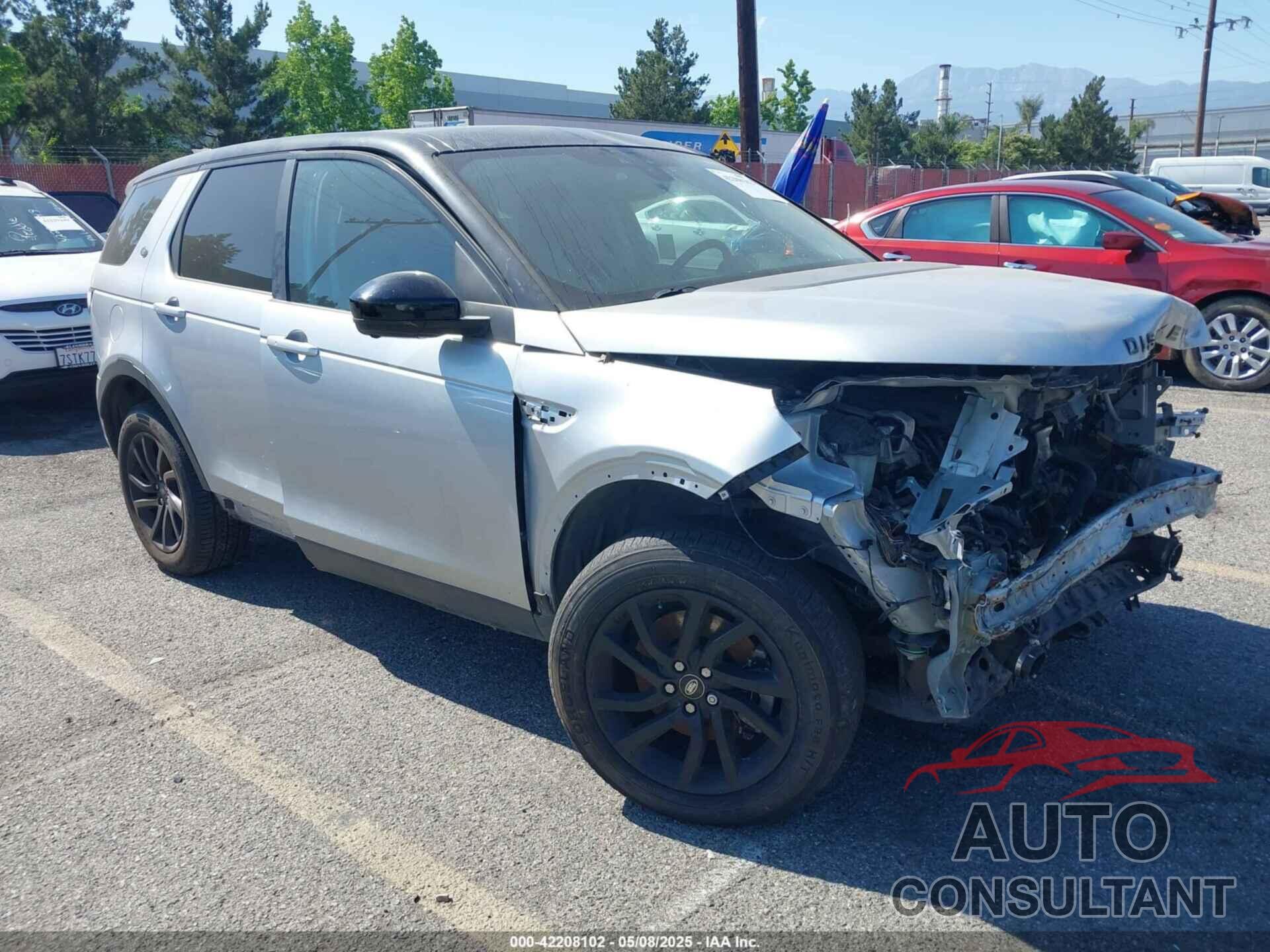 LAND ROVER DISCOVERY SPORT 2016 - SALCR2BG7GH592543