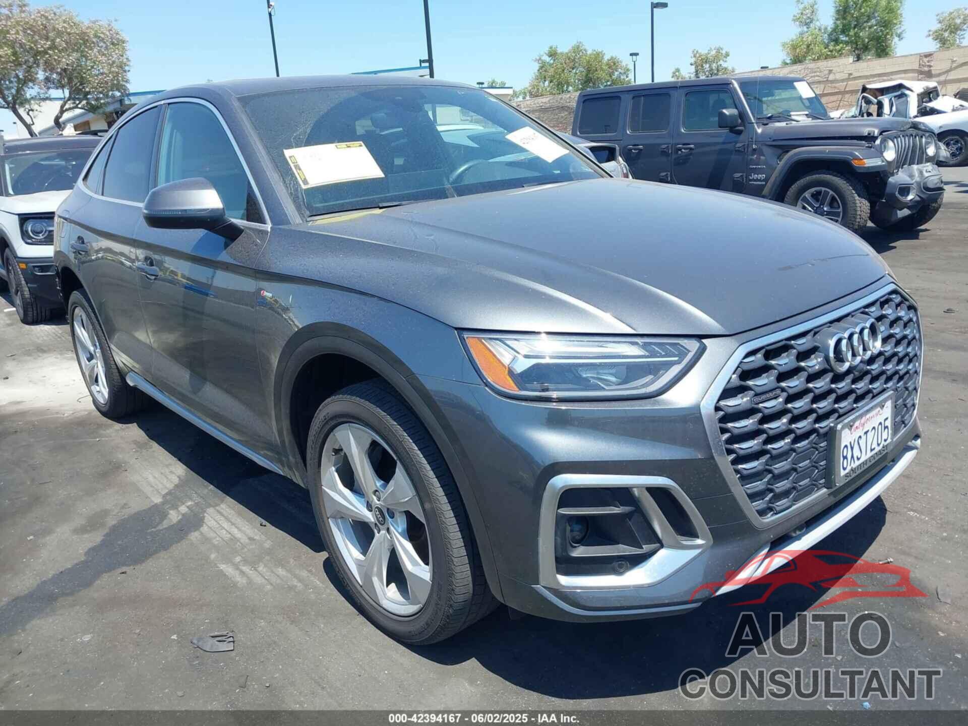 AUDI Q5 SPORTBACK 2021 - WA14AAFY7M2117418