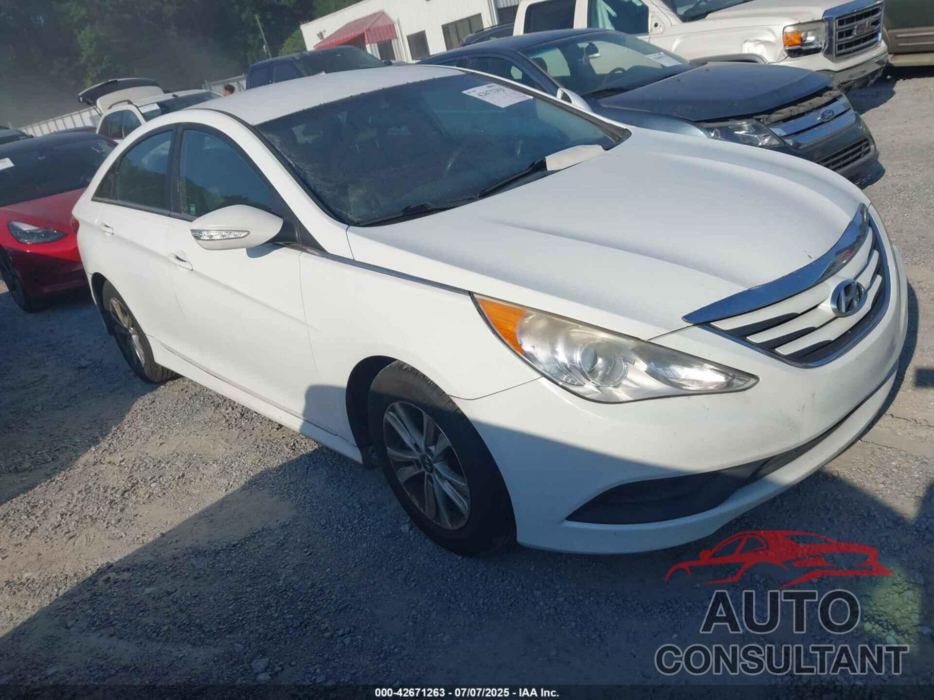 HYUNDAI SONATA 2014 - 5NPEB4ACXEH908076