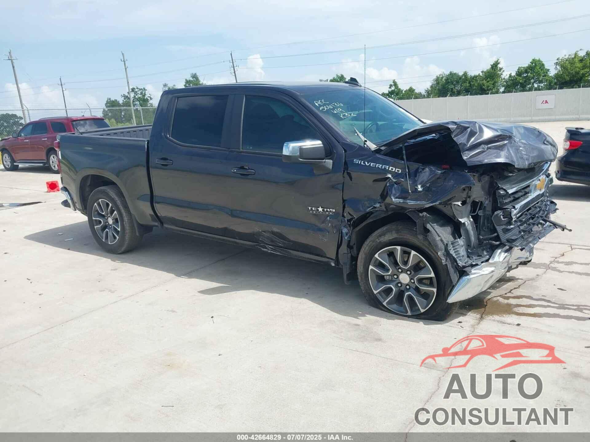 CHEVROLET SILVERADO 1500 2022 - 2GCPACED4N1516818