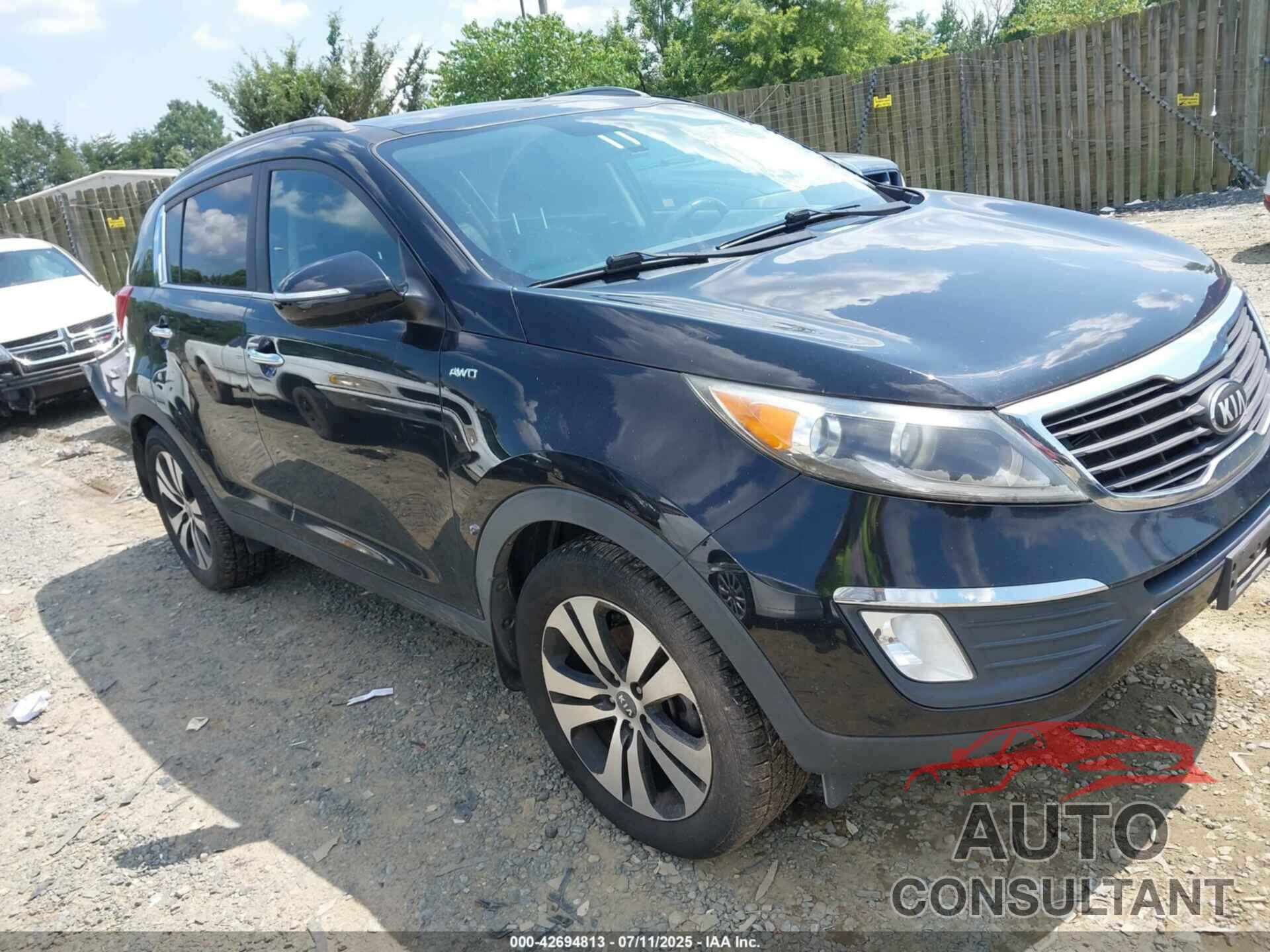 KIA SPORTAGE 2013 - KNDPCCA21D7457355