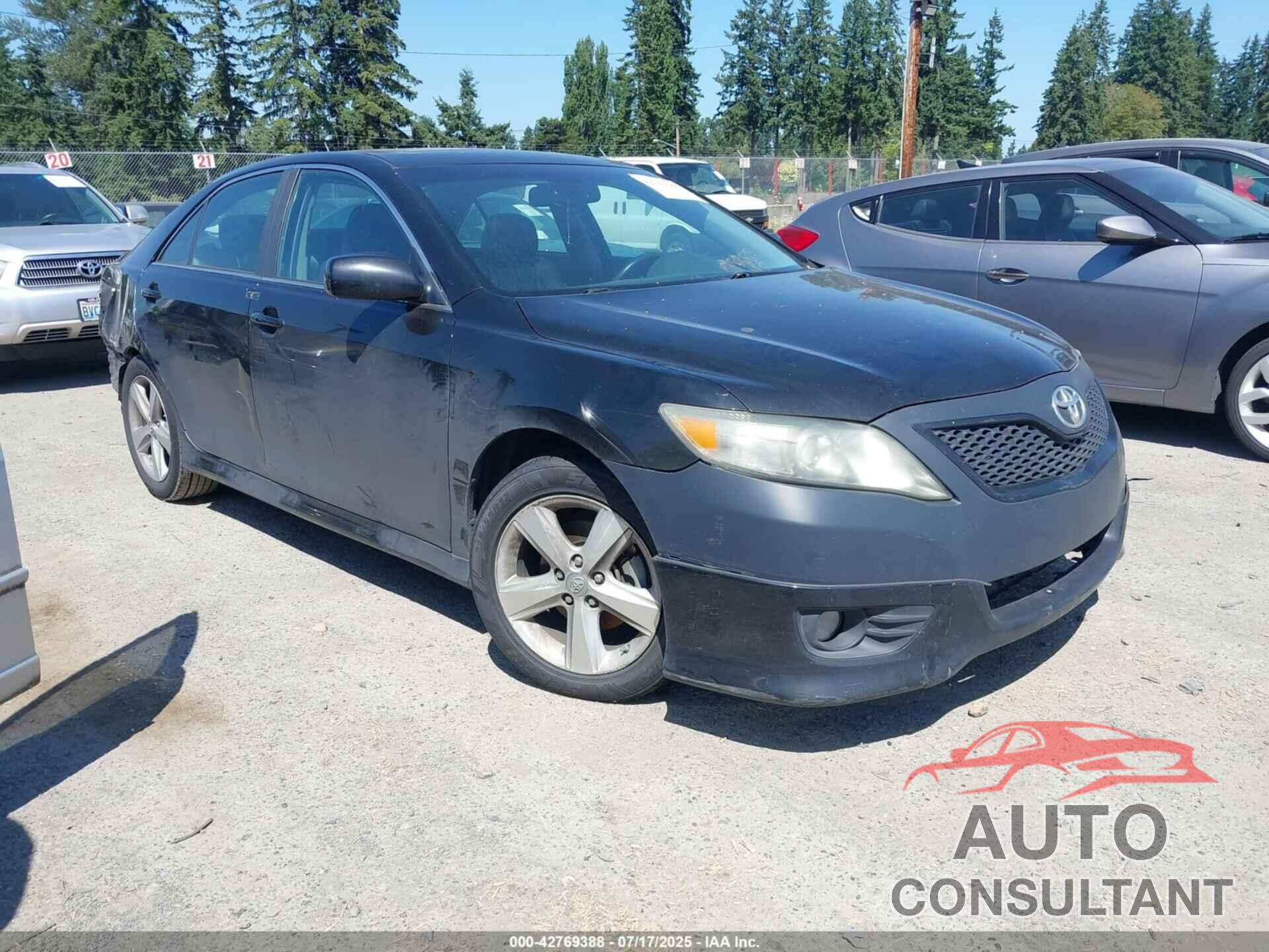 TOYOTA CAMRY 2011 - 4T1BK3EK9BU121003