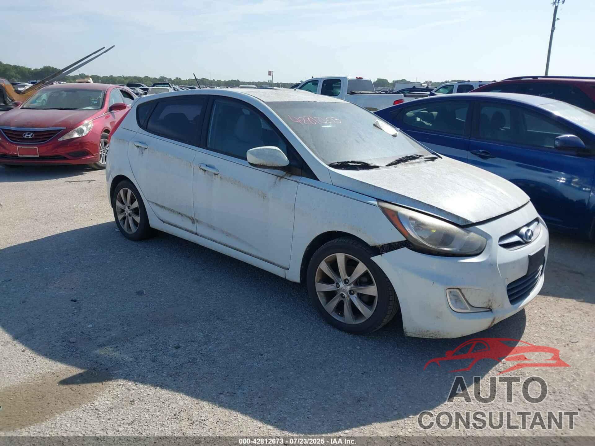 HYUNDAI ACCENT 2012 - KMHCU5AE6CU002501