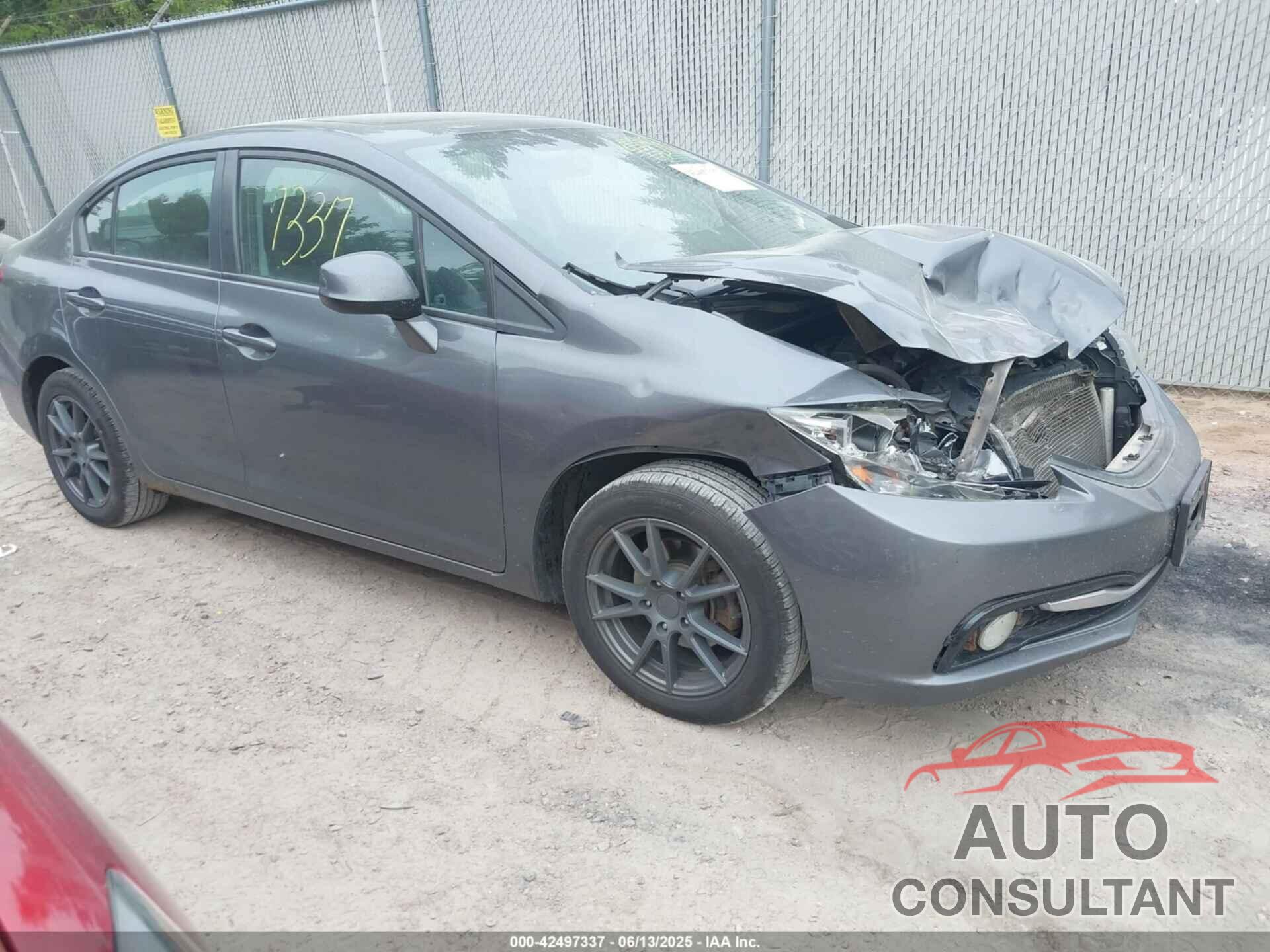 HONDA CIVIC 2013 - 19XFB2F93DE063113