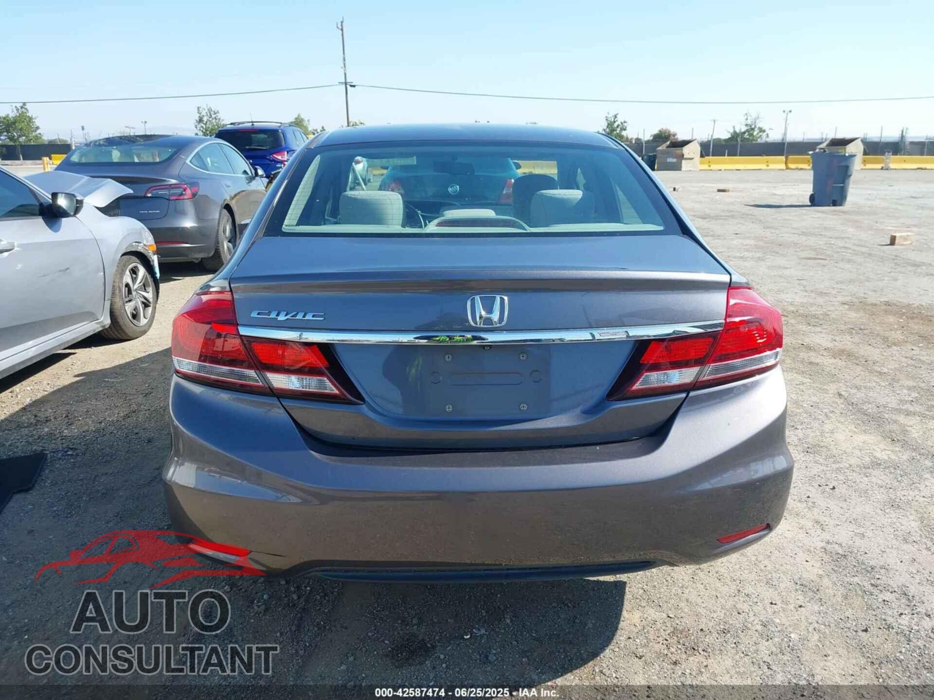 HONDA CIVIC 2014 - 19XFB2F53EE215048
