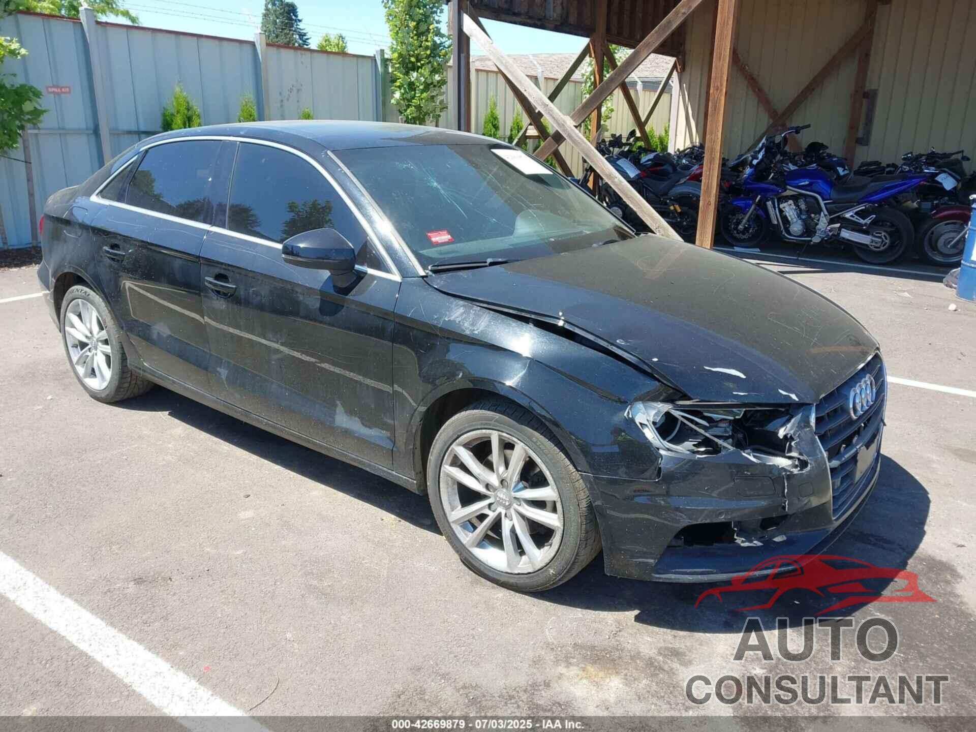 AUDI A3 2015 - WAUAJGFF2F1042062