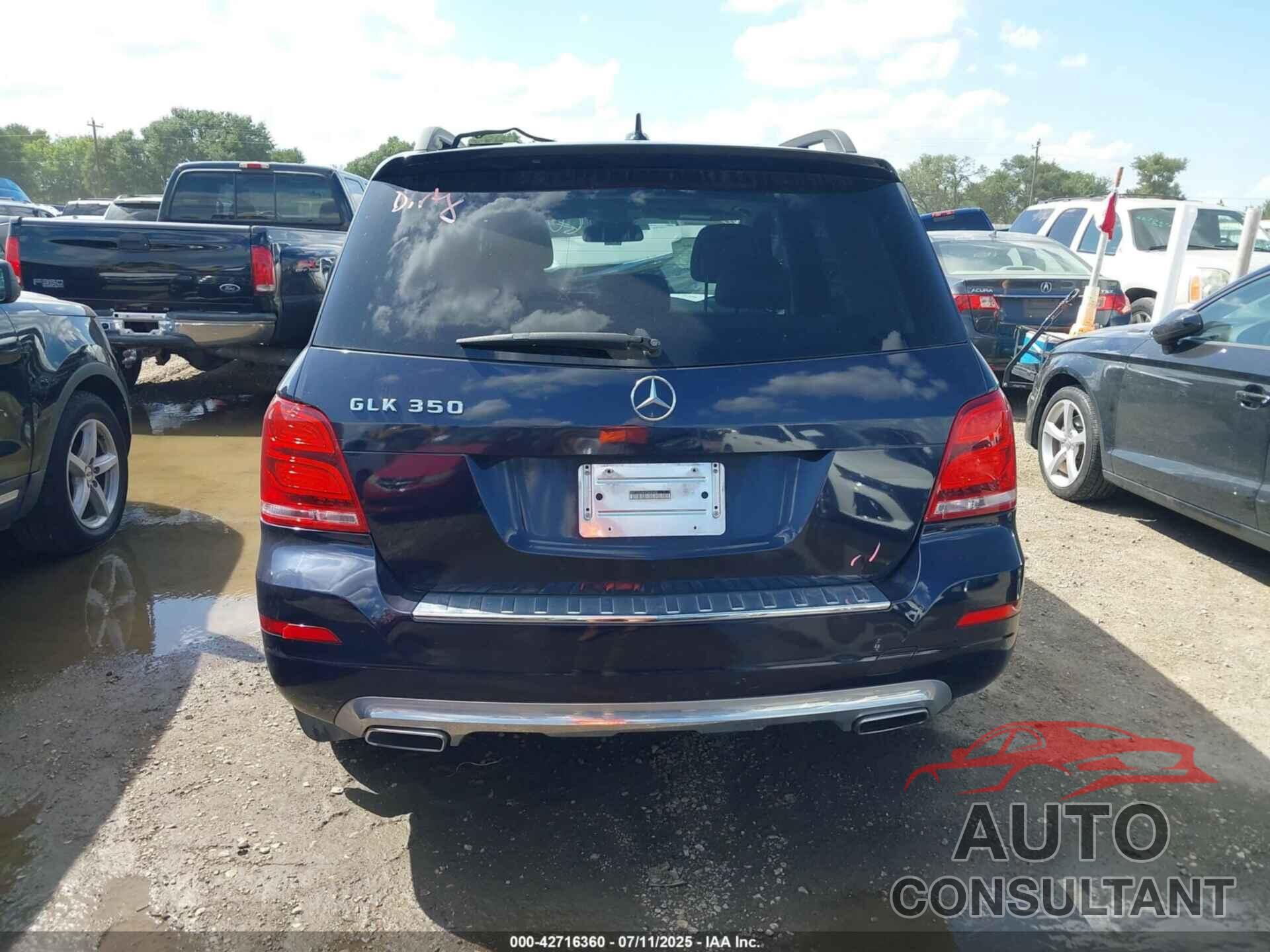 MERCEDES-BENZ GLK 350 2015 - WDCGG5HB6FG406405