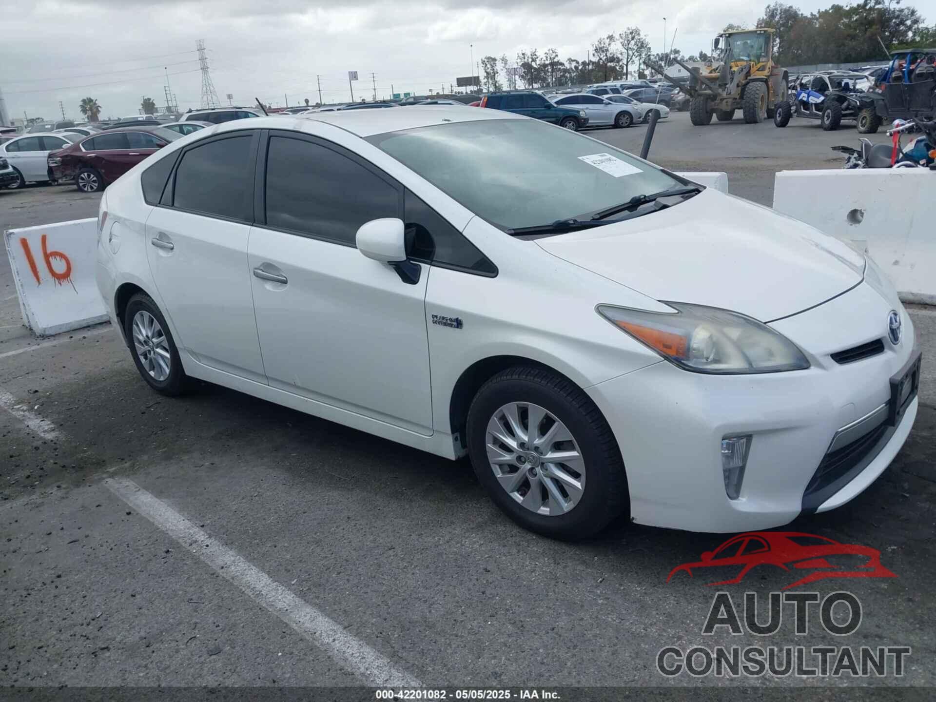 TOYOTA PRIUS PLUG-IN 2012 - JTDKN3DP4C3027174