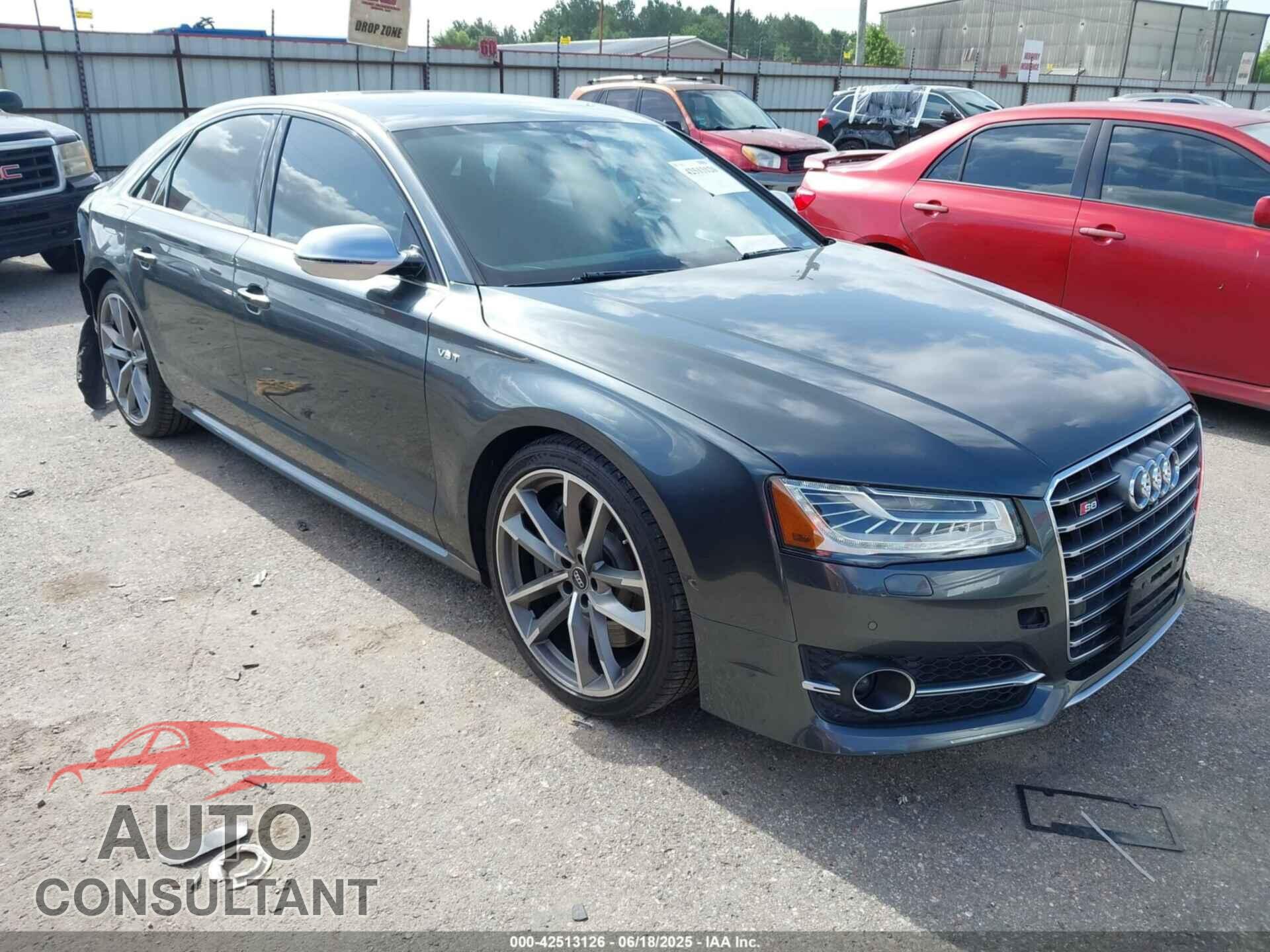 AUDI S8 2016 - WUAJ5AFD4GN900129