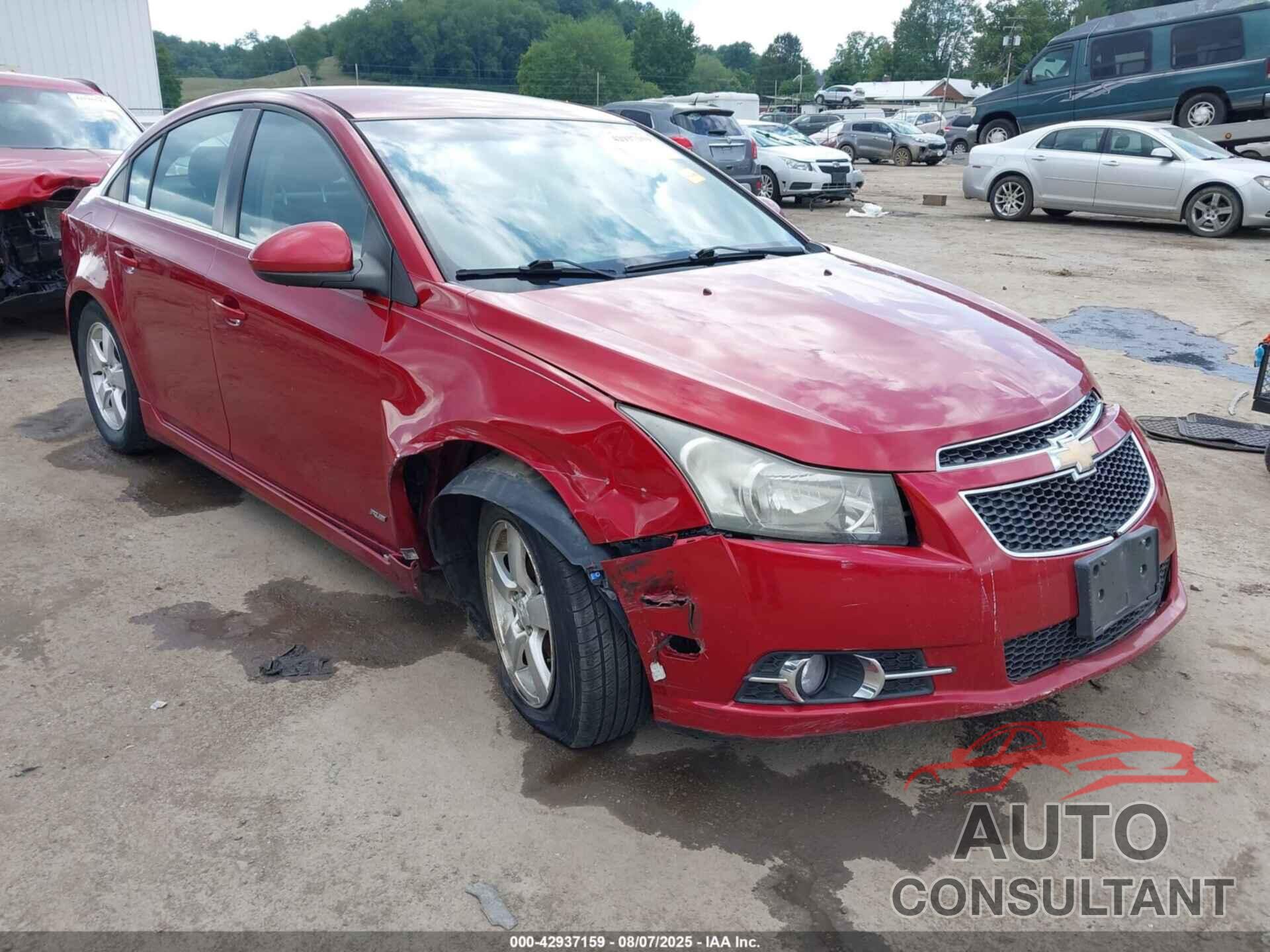 CHEVROLET CRUZE 2012 - 1G1PF5SC6C7216165