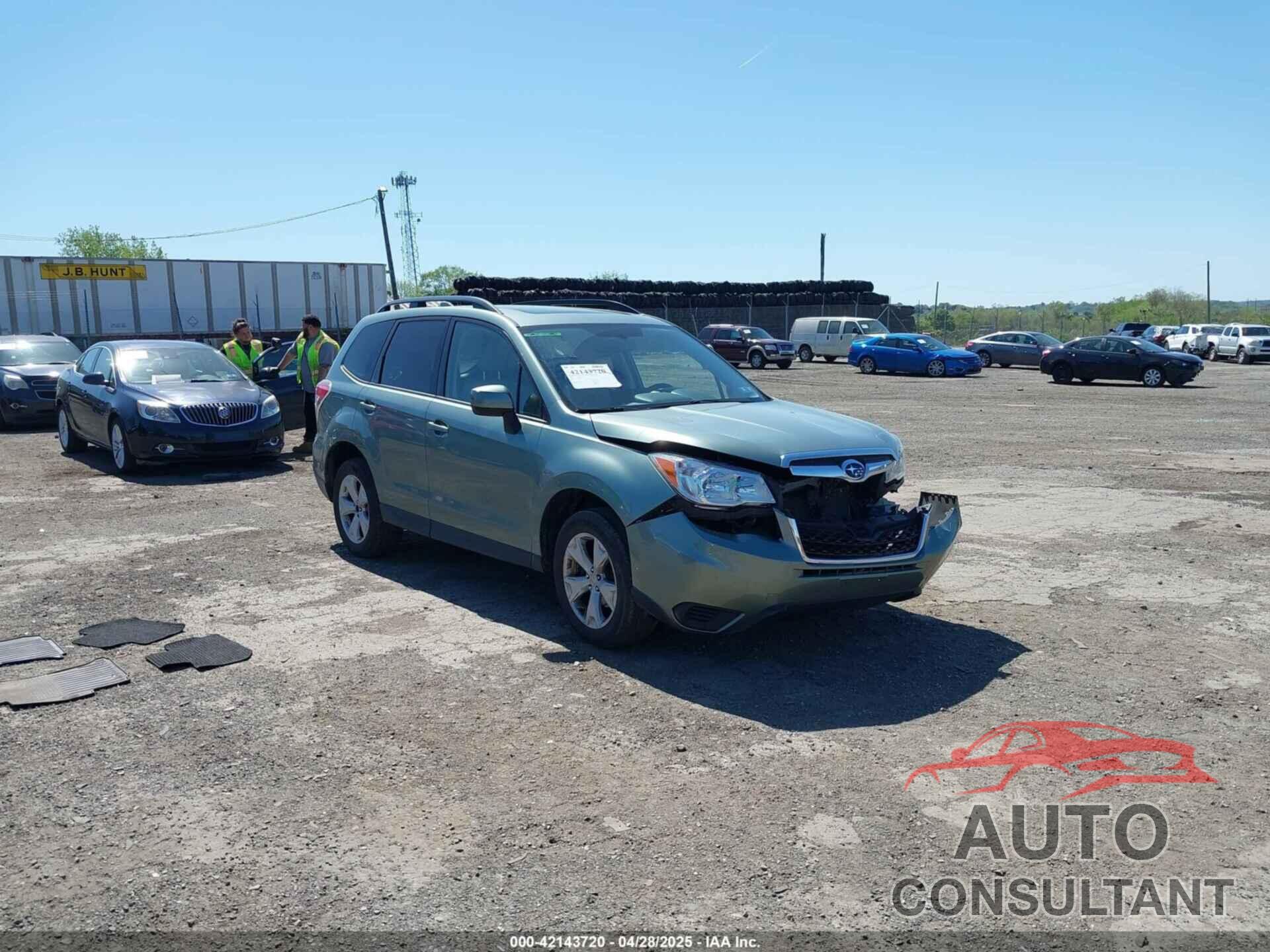 SUBARU FORESTER 2016 - JF2SJADC6GH447638