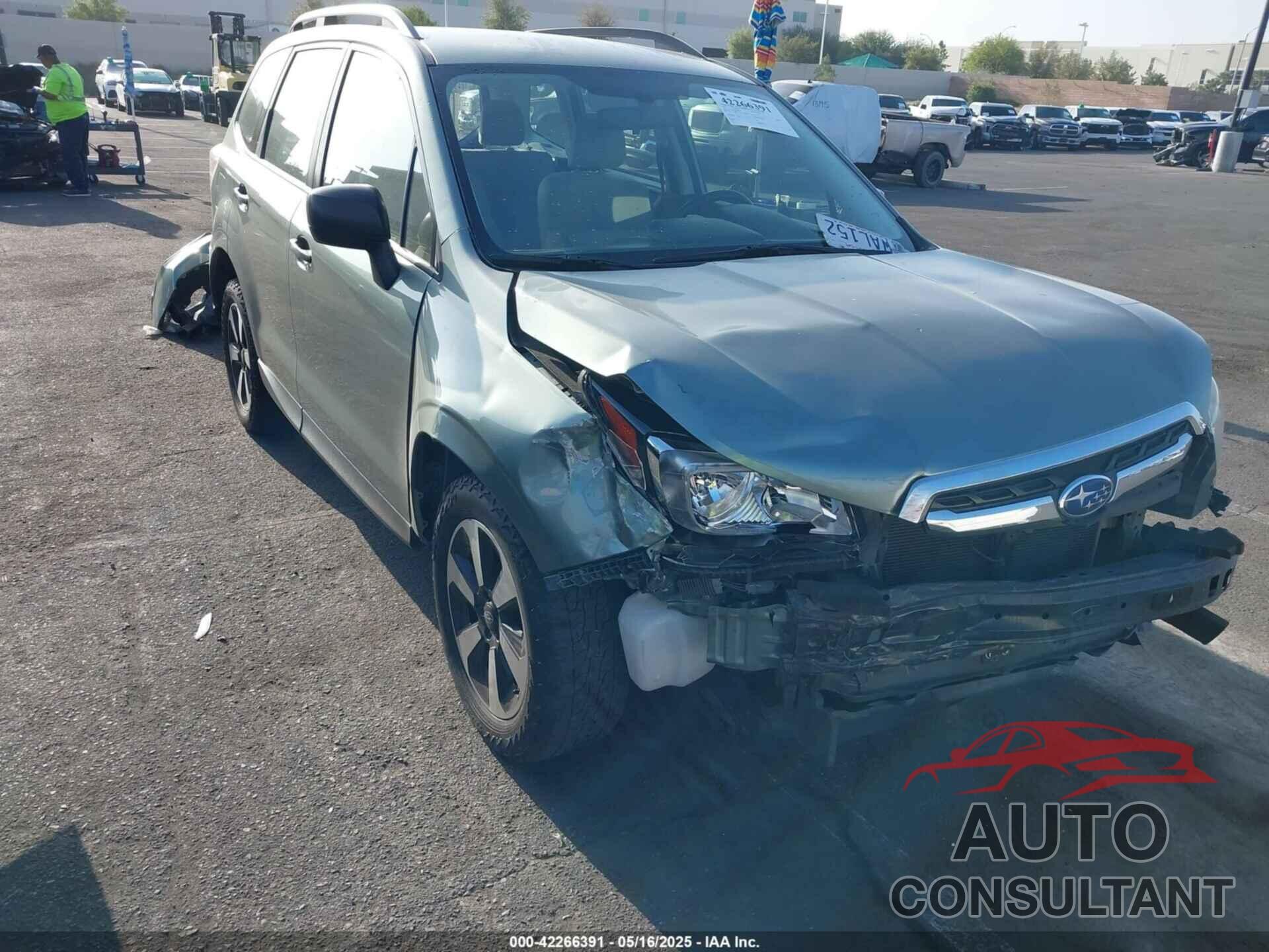 SUBARU FORESTER 2017 - JF2SJABC6HH518597