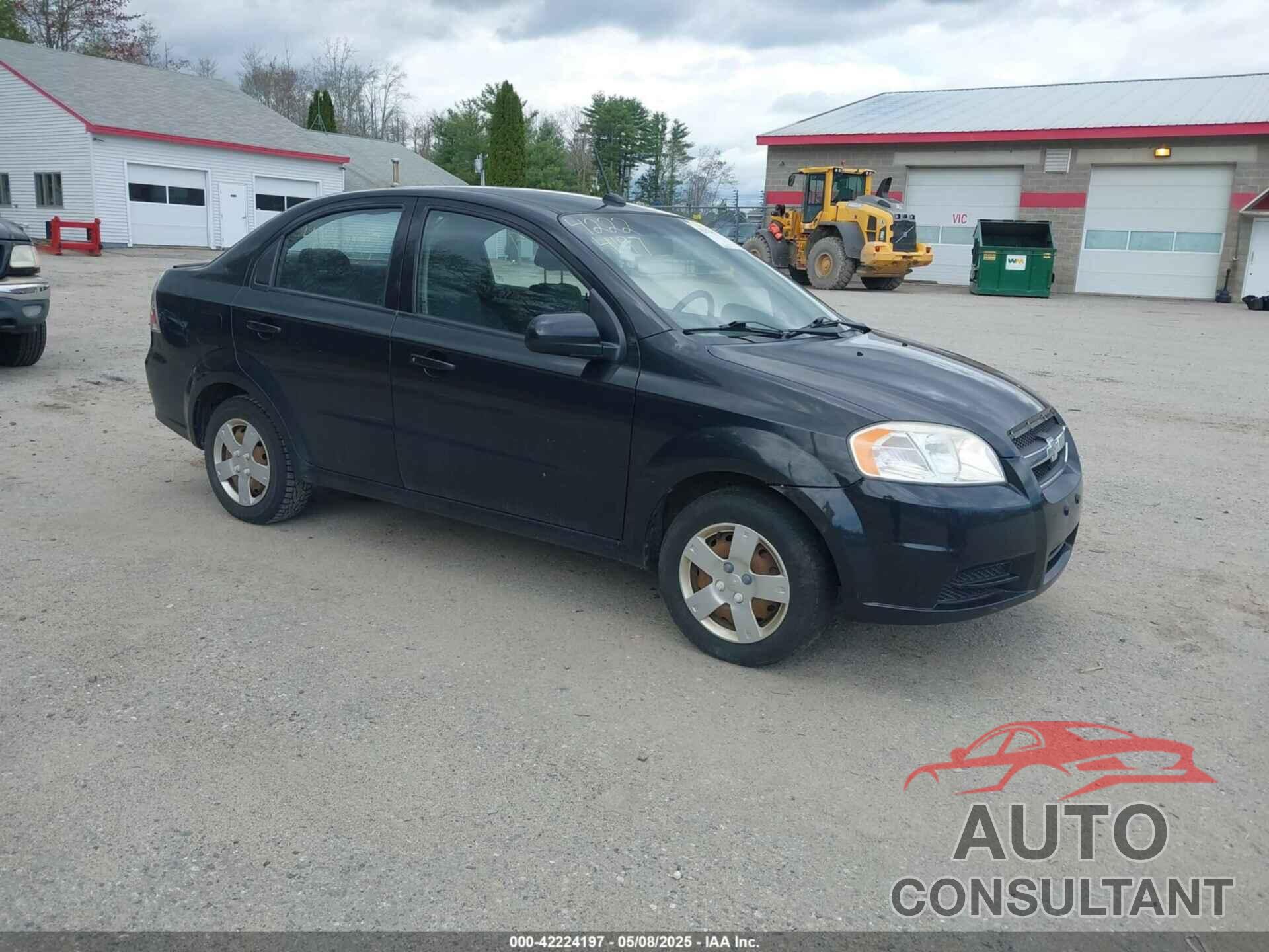 CHEVROLET AVEO 2011 - KL1TD5DE9BB203861