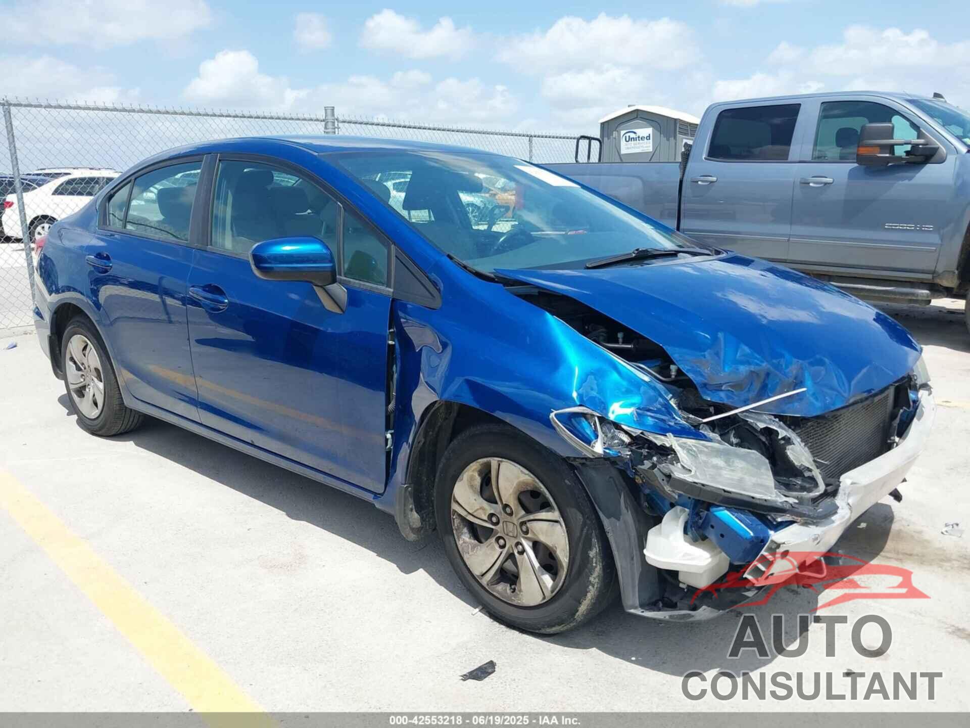 HONDA CIVIC 2015 - 2HGFB2F51FH556035