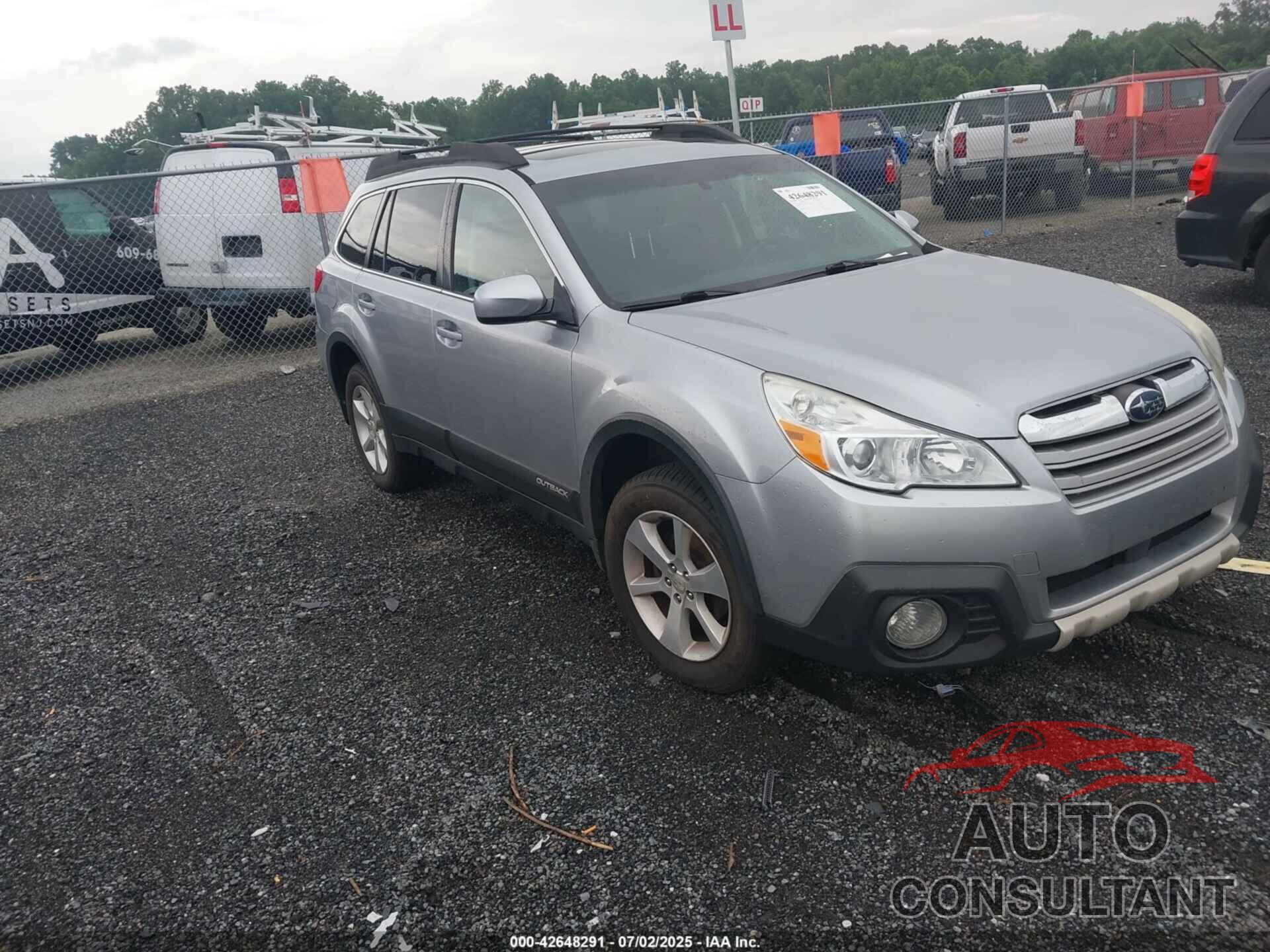 SUBARU OUTBACK 2013 - 4S4BRBKC2D3293708