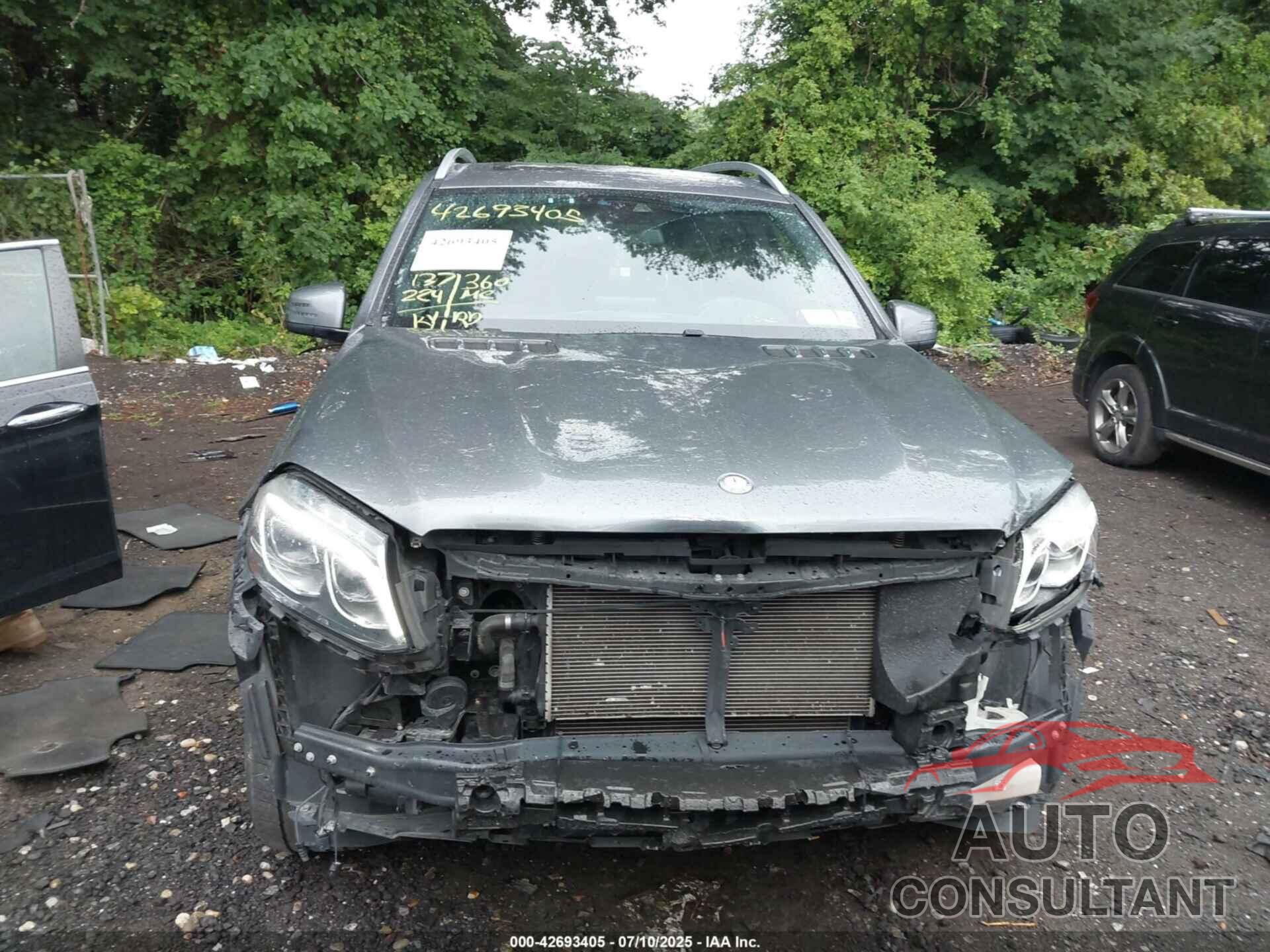 MERCEDES-BENZ GLS 450 2017 - 4JGDF6EE7HA838230