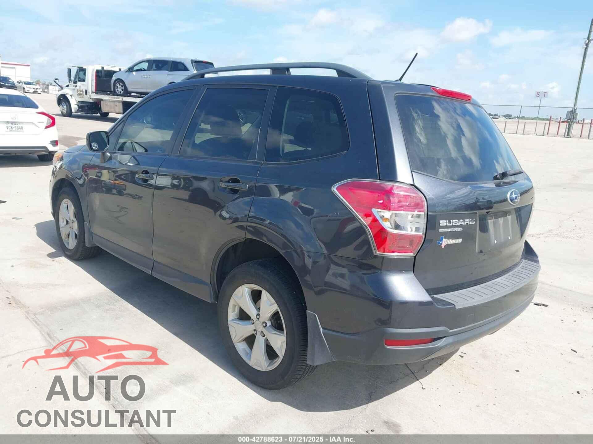 SUBARU FORESTER 2015 - JF2SJAFC2FH488022