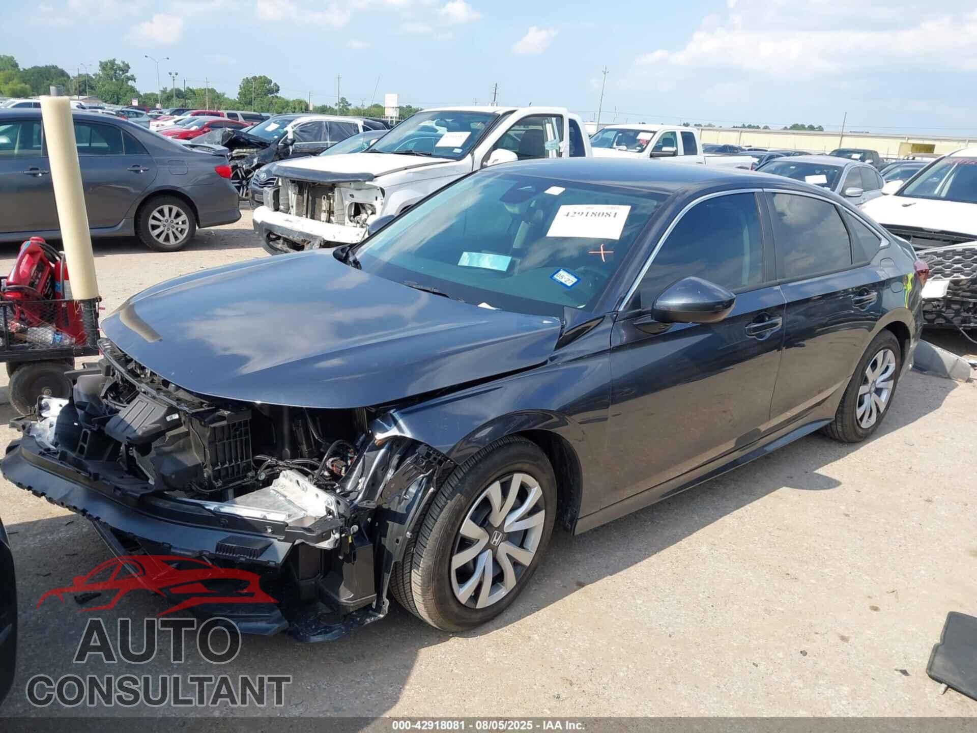 HONDA CIVIC 2025 - 2HGFE2F26SH596182