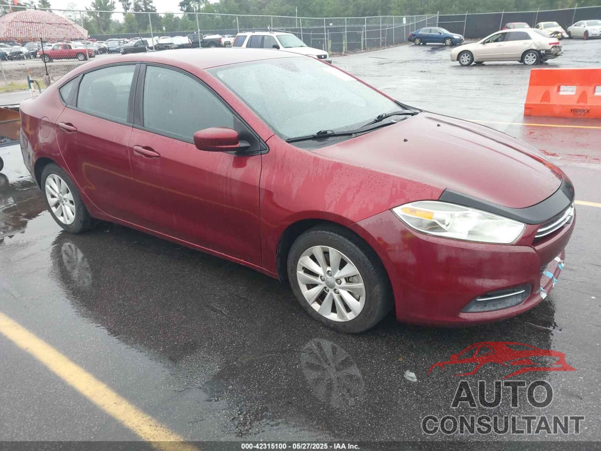 DODGE DART 2015 - 1C3CDFDHXFD345384