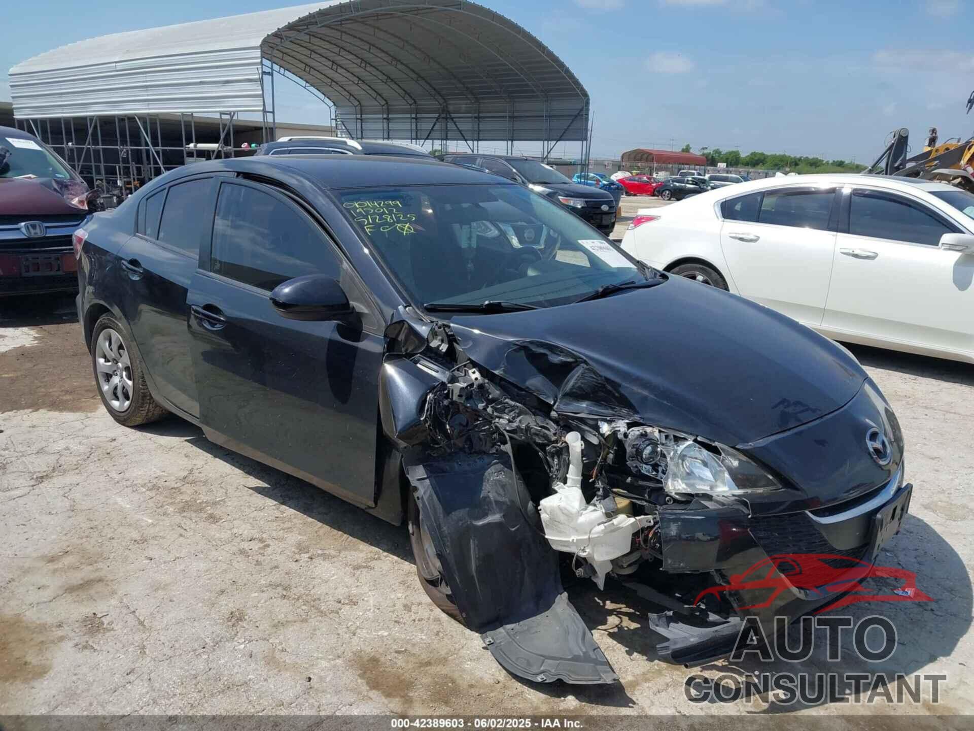 MAZDA MAZDA3 2010 - JM1BL1SFXA1195012