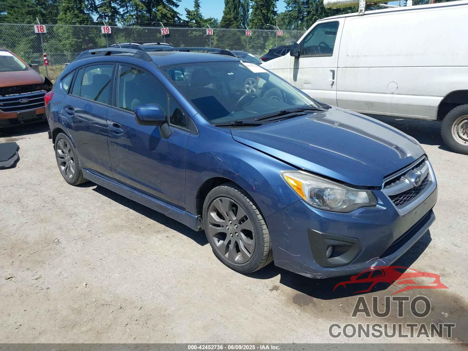 SUBARU IMPREZA 2012 - JF1GPAL66CH206502