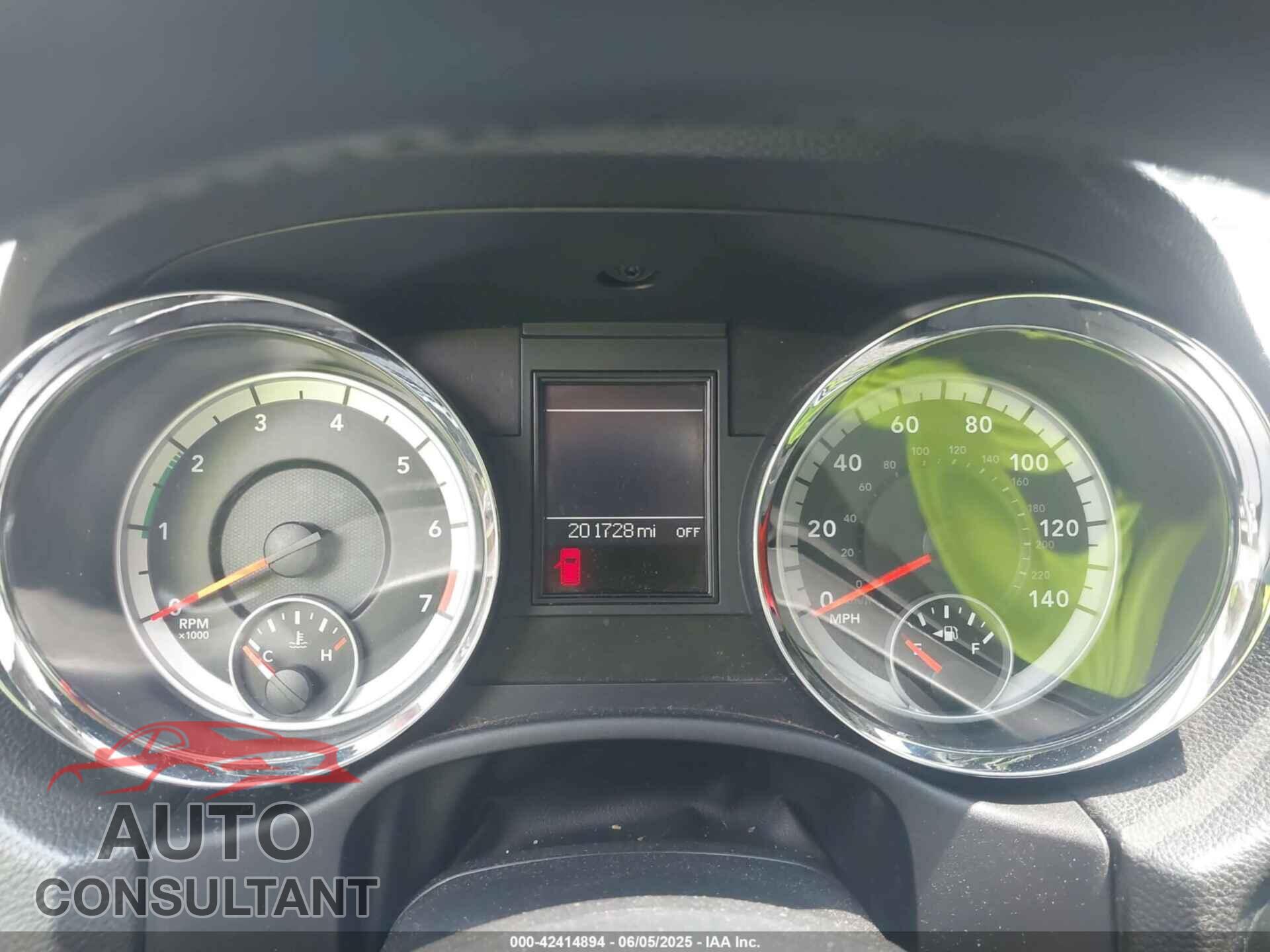 DODGE DURANGO 2013 - 1C4RDJAG9DC678845