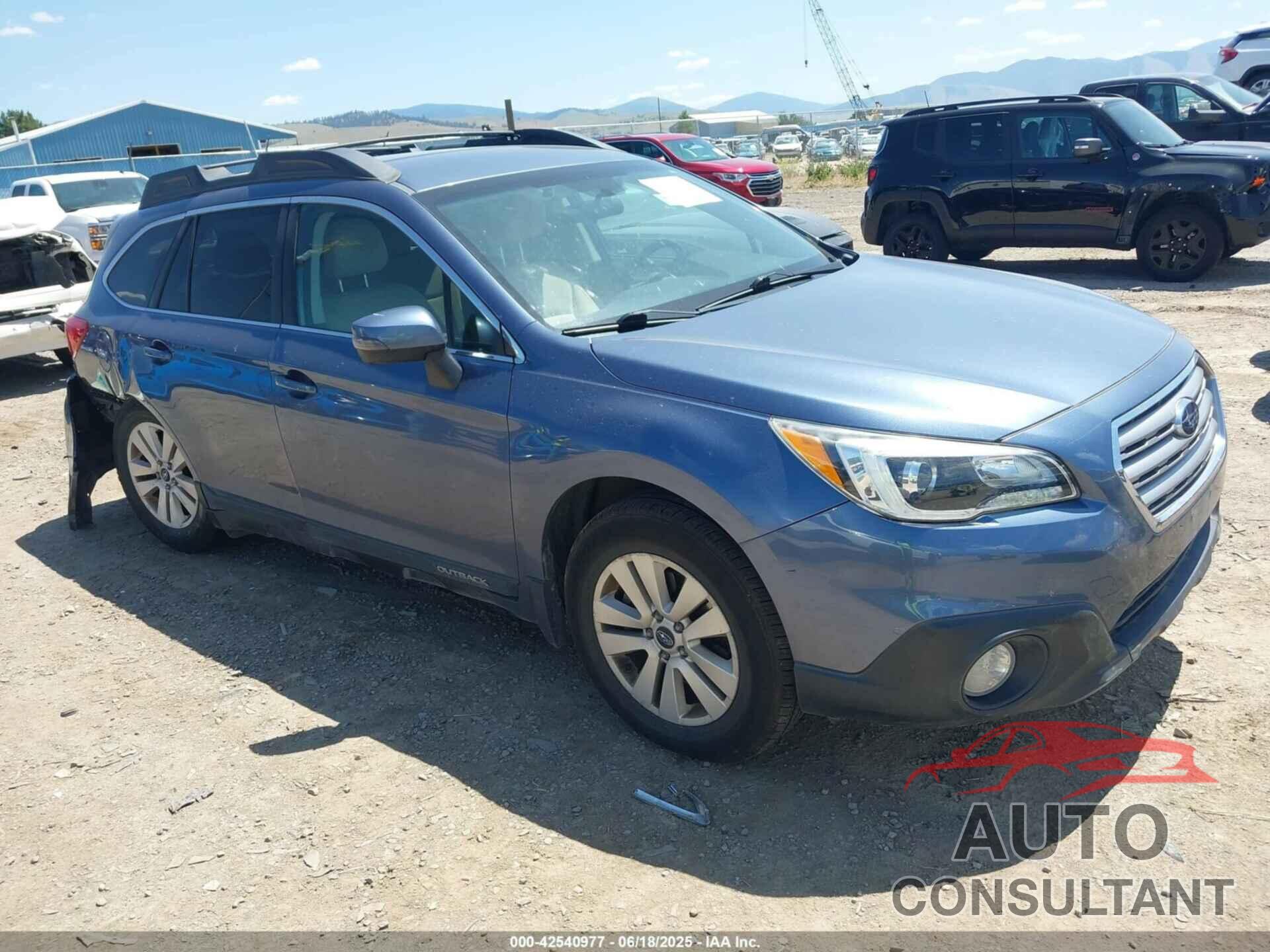 SUBARU OUTBACK 2015 - 4S4BSBFC9F3326740