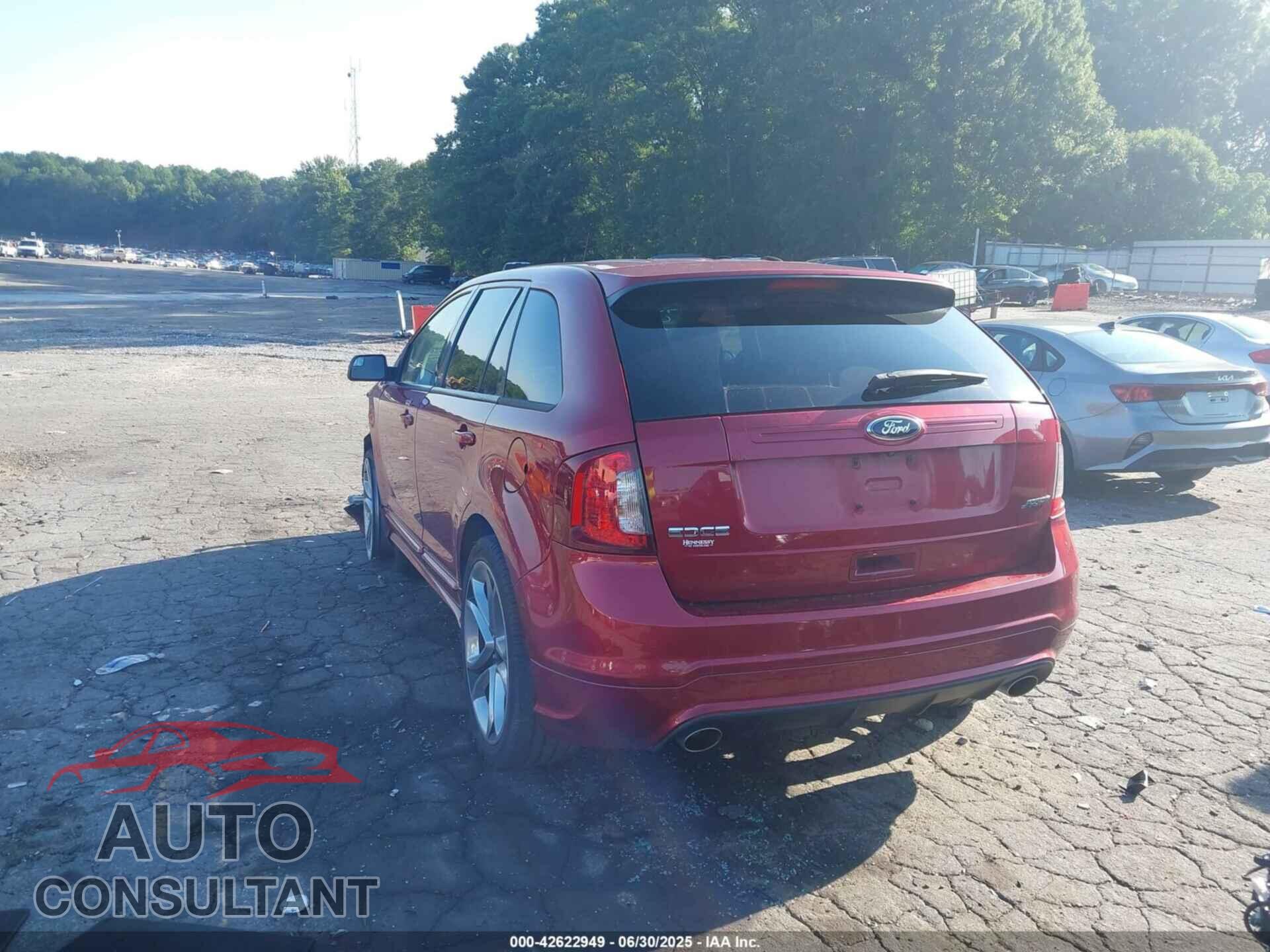 FORD EDGE 2014 - 2FMDK3AK0EBA29609