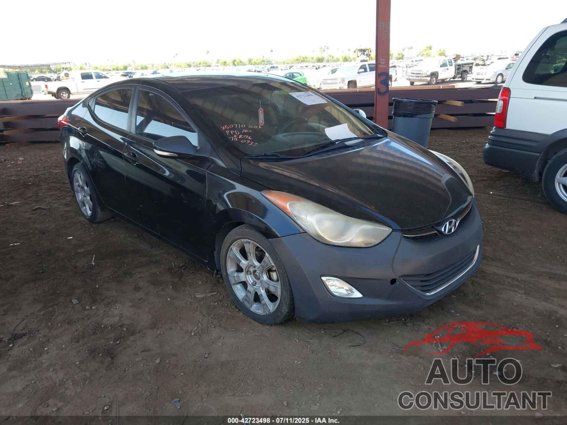 HYUNDAI ELANTRA 2013 - KMHDH4AEXDU490937