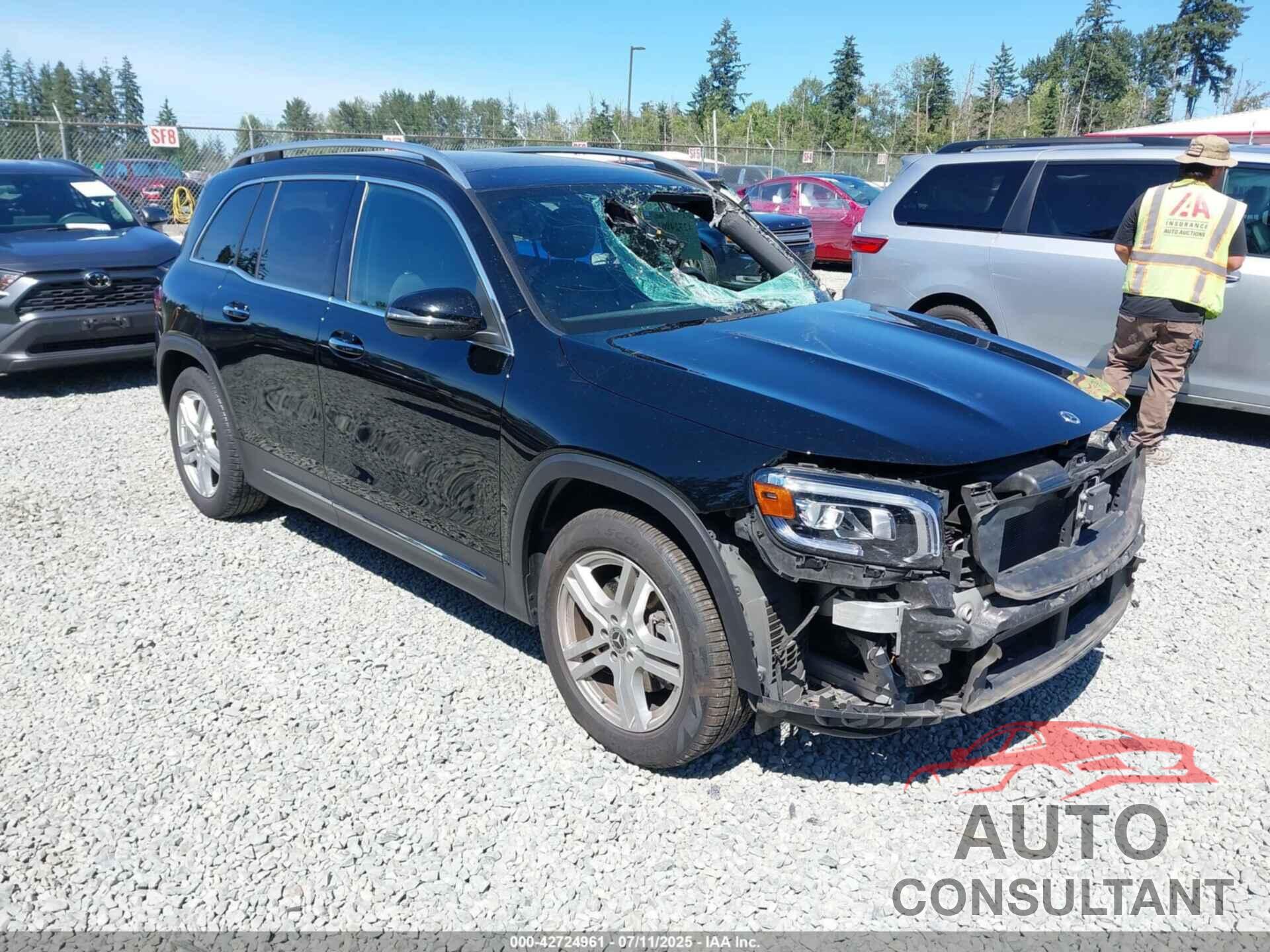 MERCEDES-BENZ GLB 250 2021 - W1N4M4HB9MW126534