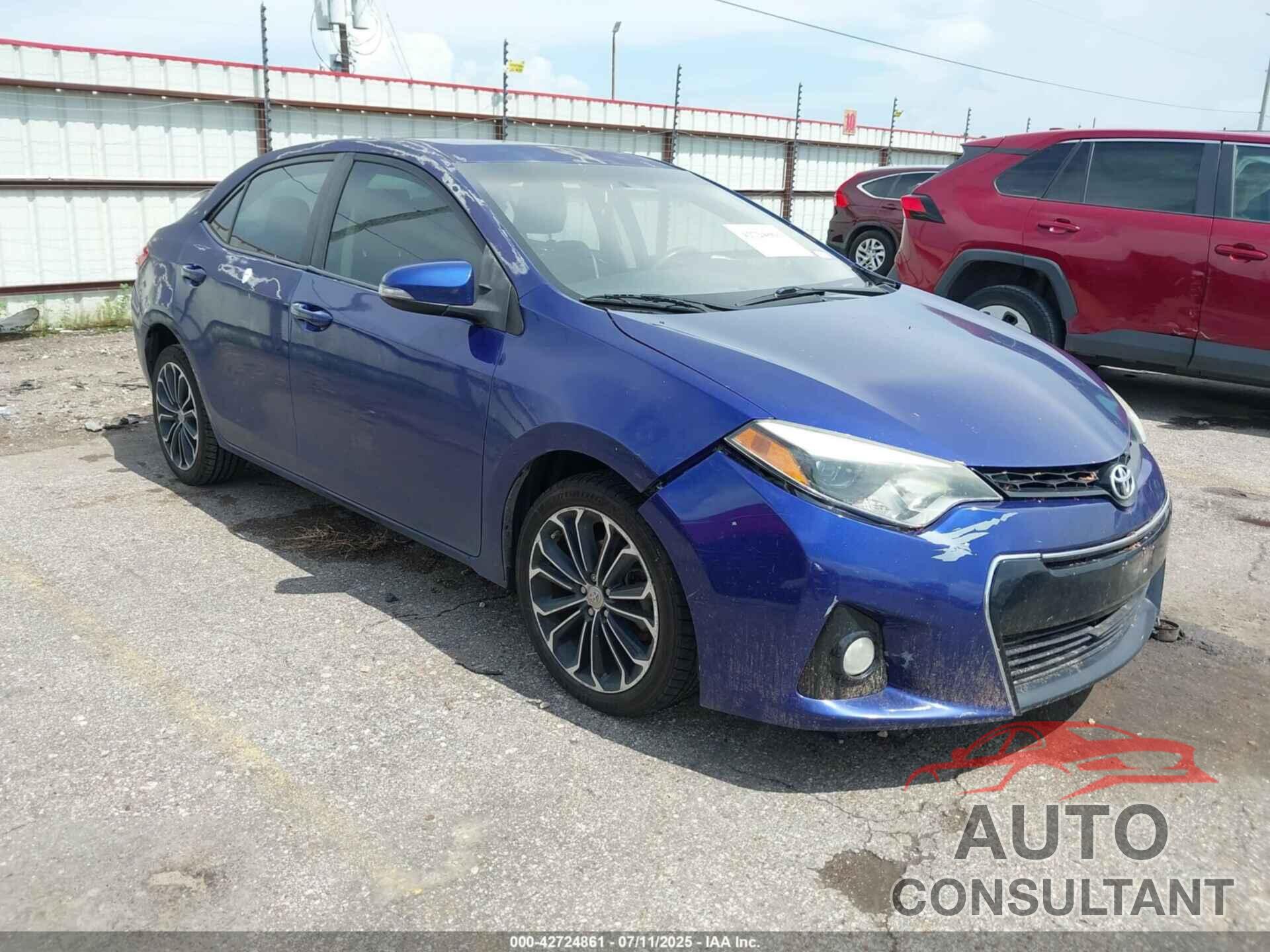 TOYOTA COROLLA 2014 - 5YFBURHE0EP022224